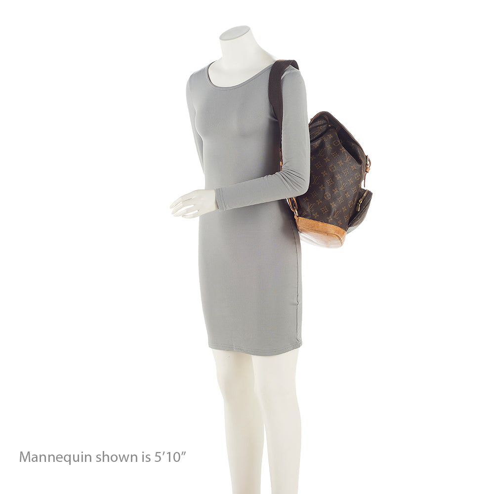 Louis Vuitton Vintage Monogram Canvas Montsouris GM Backpack (SHF-8bZl8J)