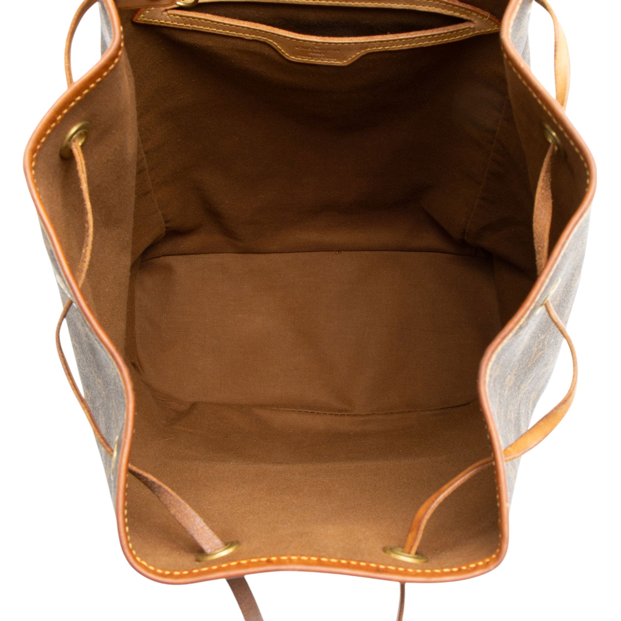 Louis Vuitton Vintage Monogram Canvas Montsouris GM Backpack (SHF-Crlk1A)