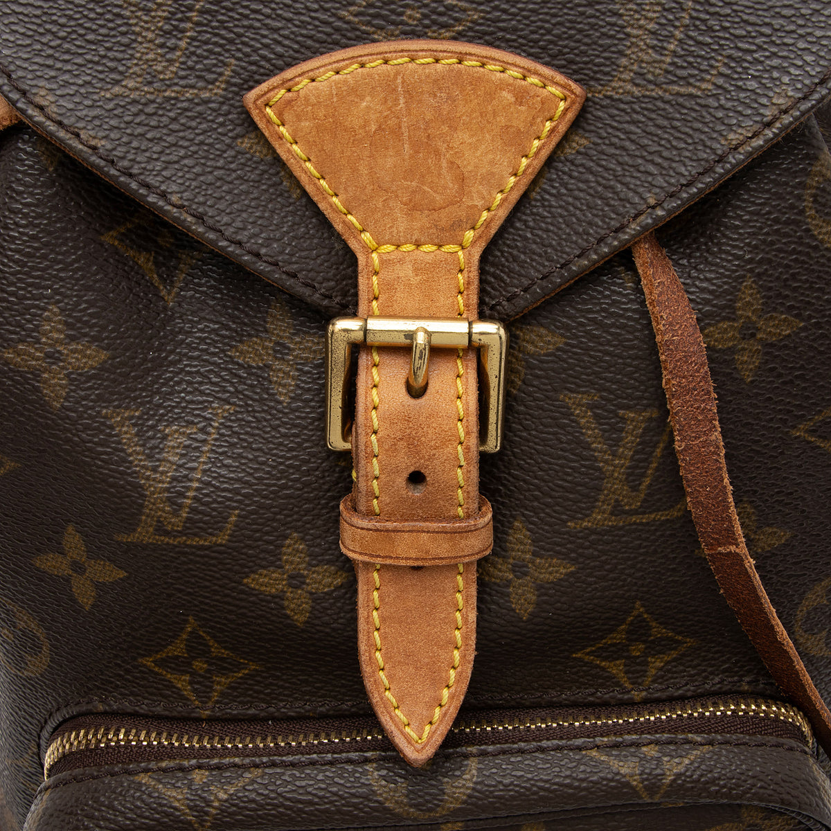 Louis Vuitton Vintage Monogram Canvas Montsouris MM Backpack 