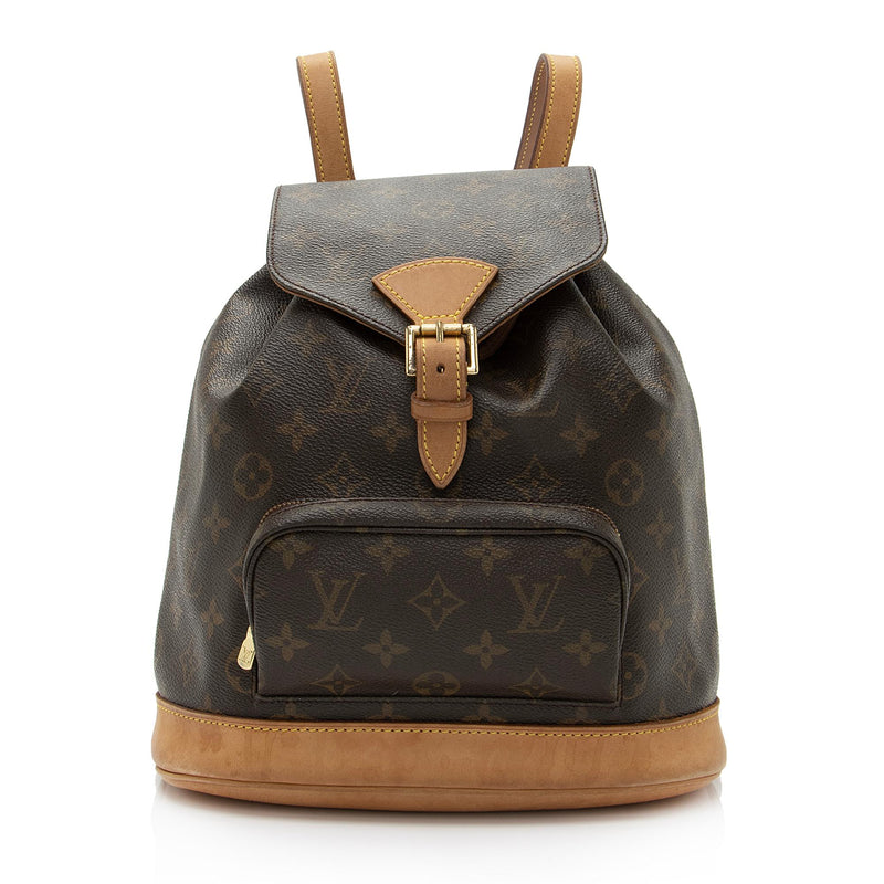 Montsouris Backpack Monogram Taurillon Leather - Bags