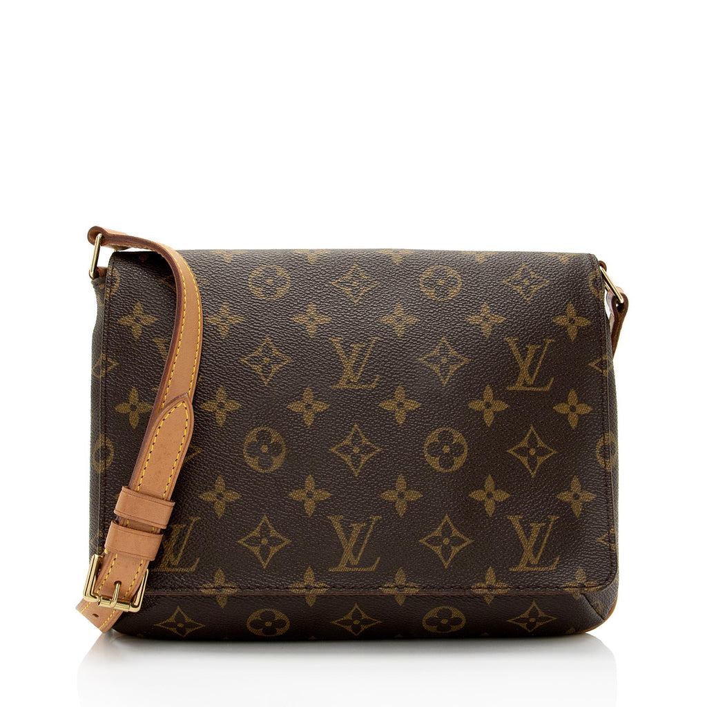 Pre-Owned Louis Vuitton Musette Monogram Brown Shoulder Bag