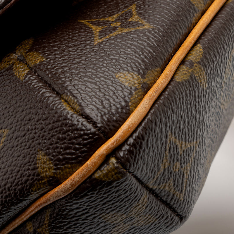 Louis Vuitton Vintage Monogram Canvas Musette Tango Shoulder Bag (SHF-nQS5lD)