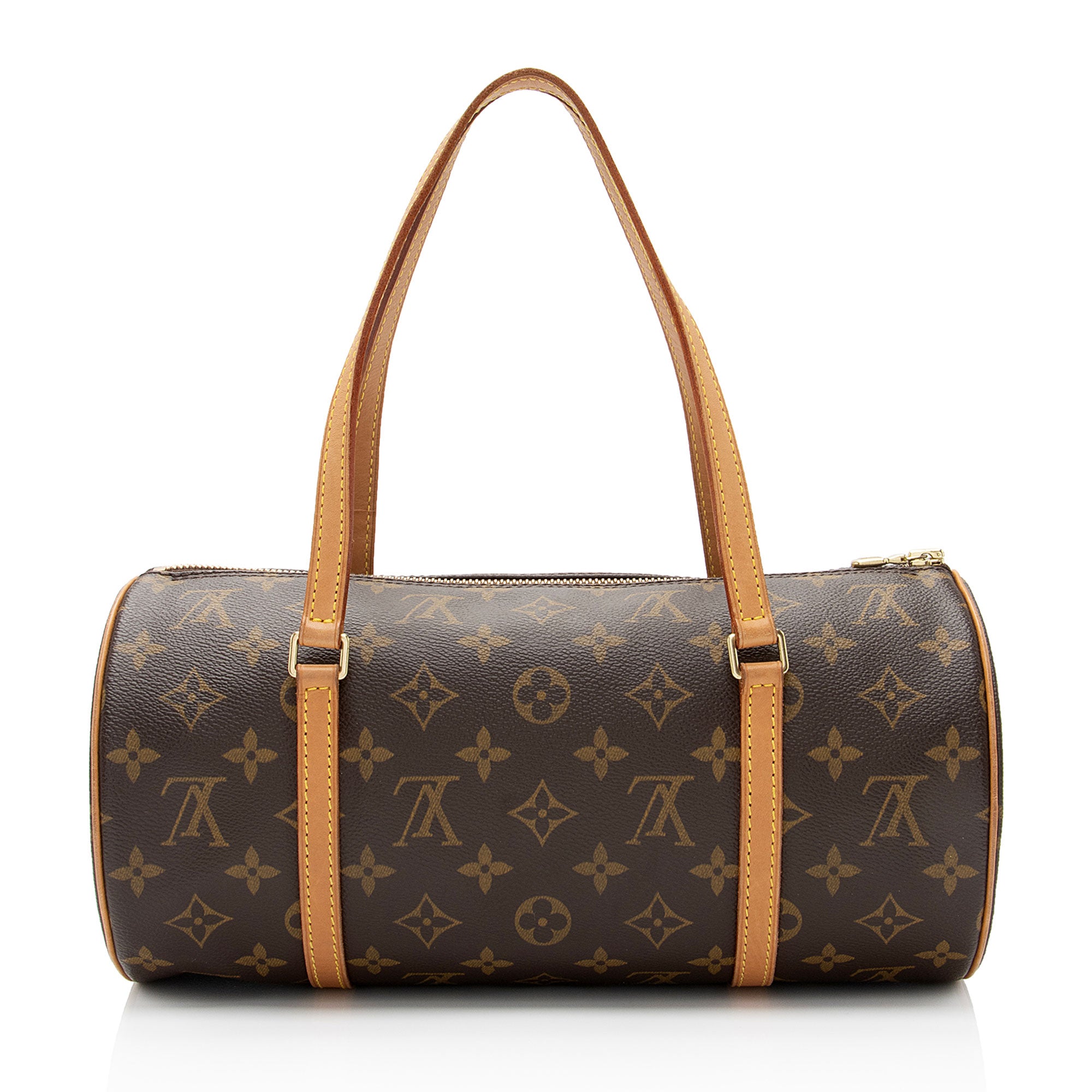 Louis Vuitton Vintage Monogram Canvas Papillon 30 Satchel (SHF-LL8yM5)
