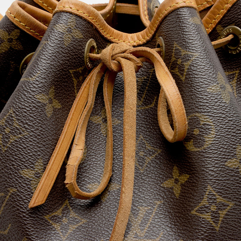Louis Vuitton Monogram Canvas Petit Noe NM Shoulder Bag (SHF-ygUpvv) –  LuxeDH