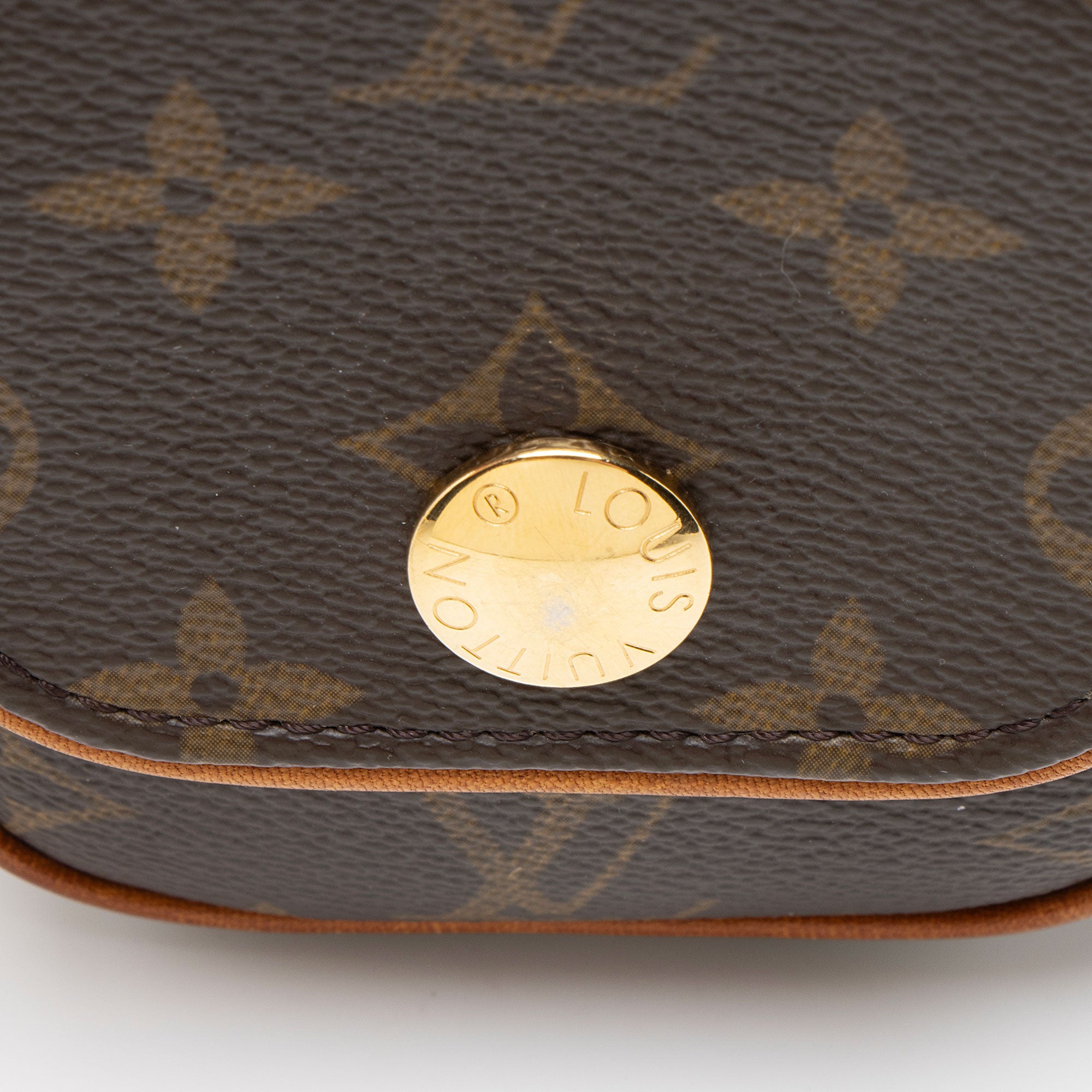 Louis Vuitton Vintage Monogram Canvas Pochette Cancun Shoulder Bag