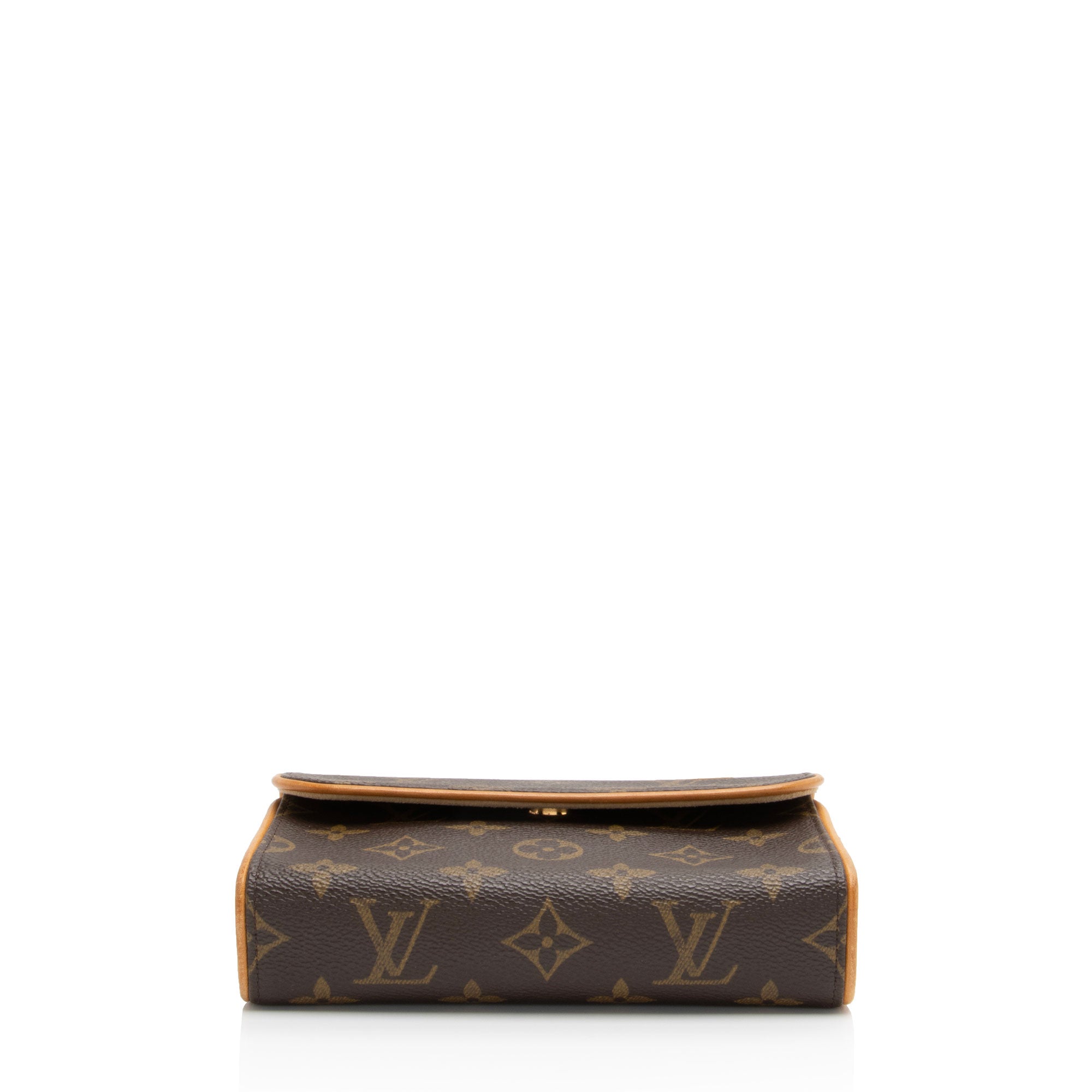 Louis Vuitton Vintage Monogram Canvas Pochette Florentine Belt Bag (SHF-ouf48G)
