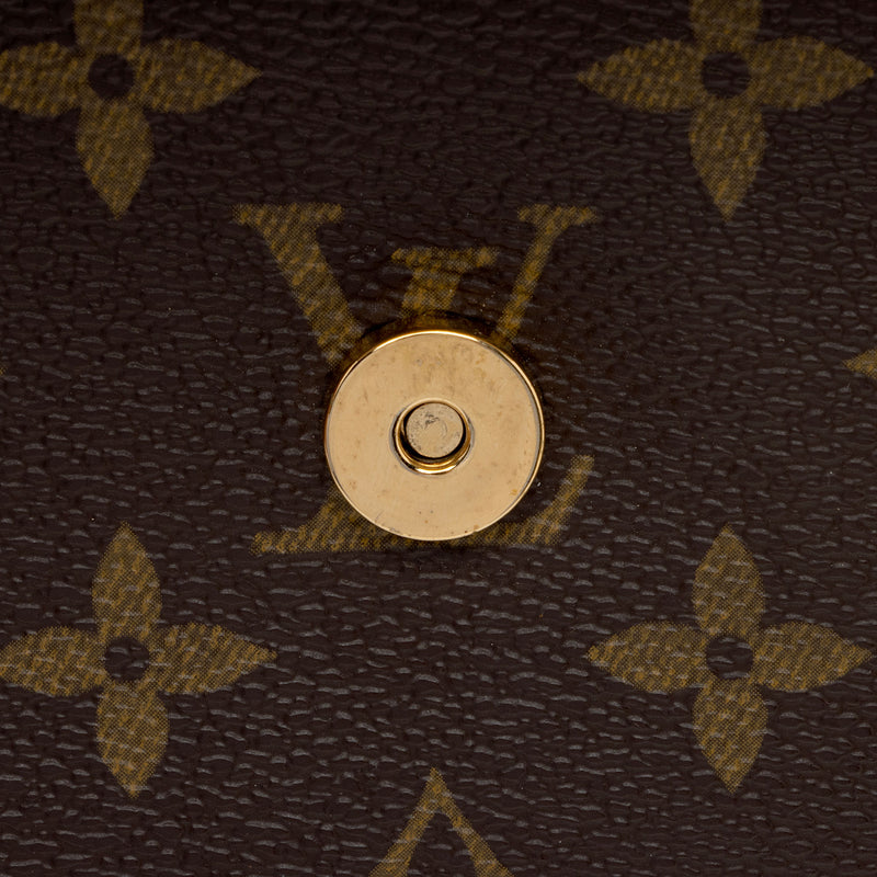Louis Vuitton Brown, Pattern Print Monogram Twin Pochette GM