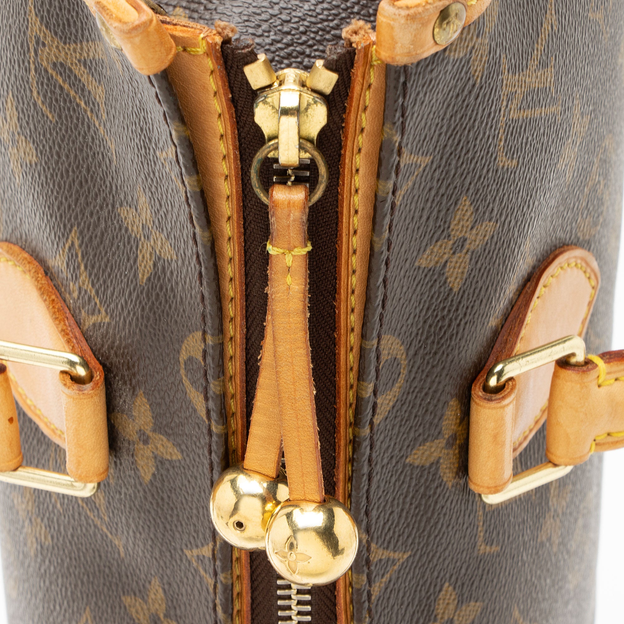 Louis Vuitton Vintage Monogram Canvas Popincourt Satchel