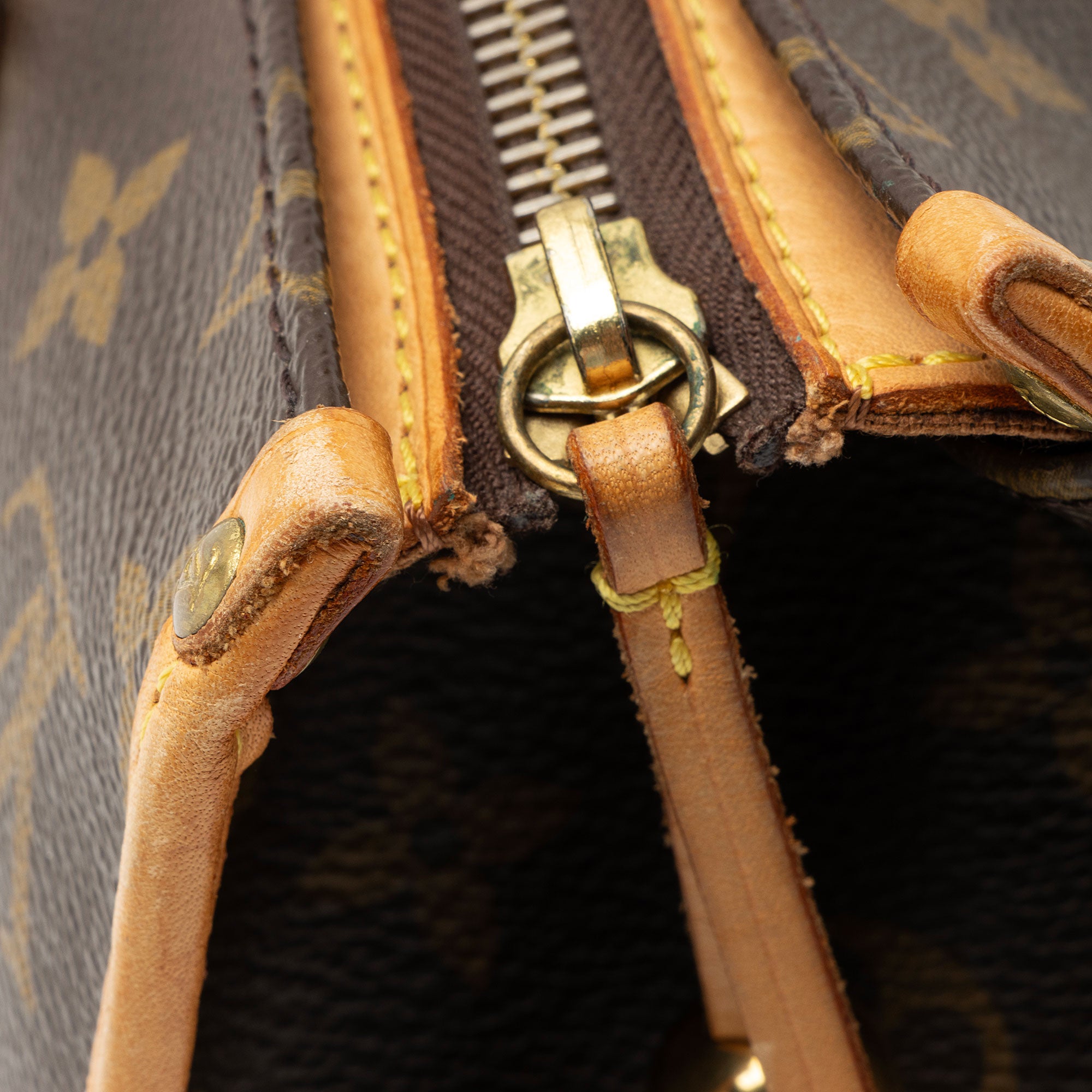 Louis Vuitton Vintage Monogram Canvas Popincourt Satchel