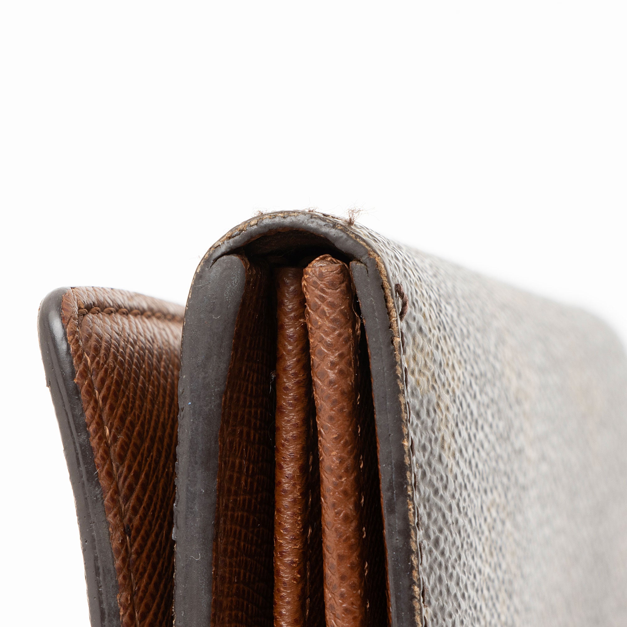 Louis Vuitton Vintage Monogram Canvas Porte Monnaie Tresor Wallet