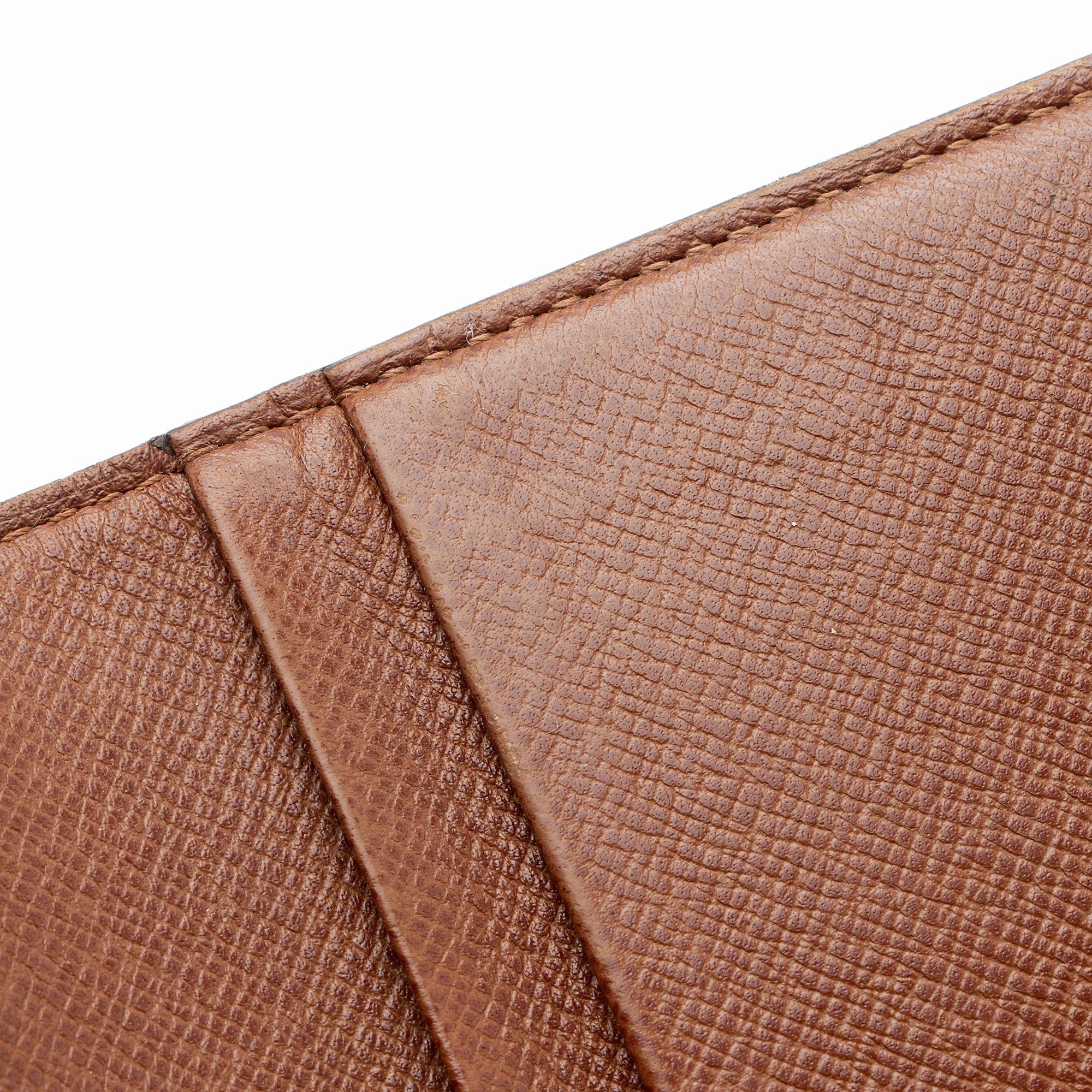 Louis Vuitton Vintage Monogram Canvas Porte Monnaie Tresor Wallet