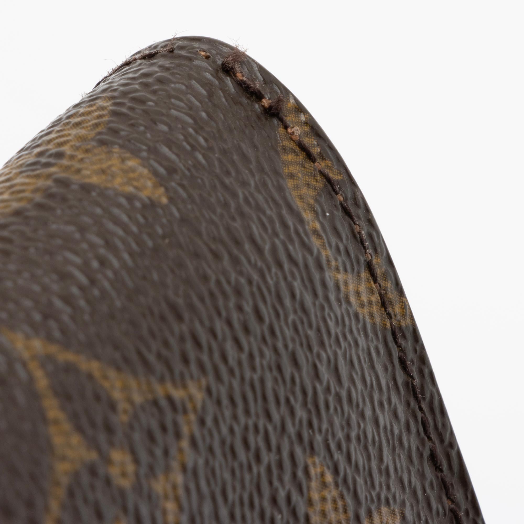 Louis Vuitton Vintage Monogram Canvas Porte Papier Zipper Wallet (SHF-Punscc)