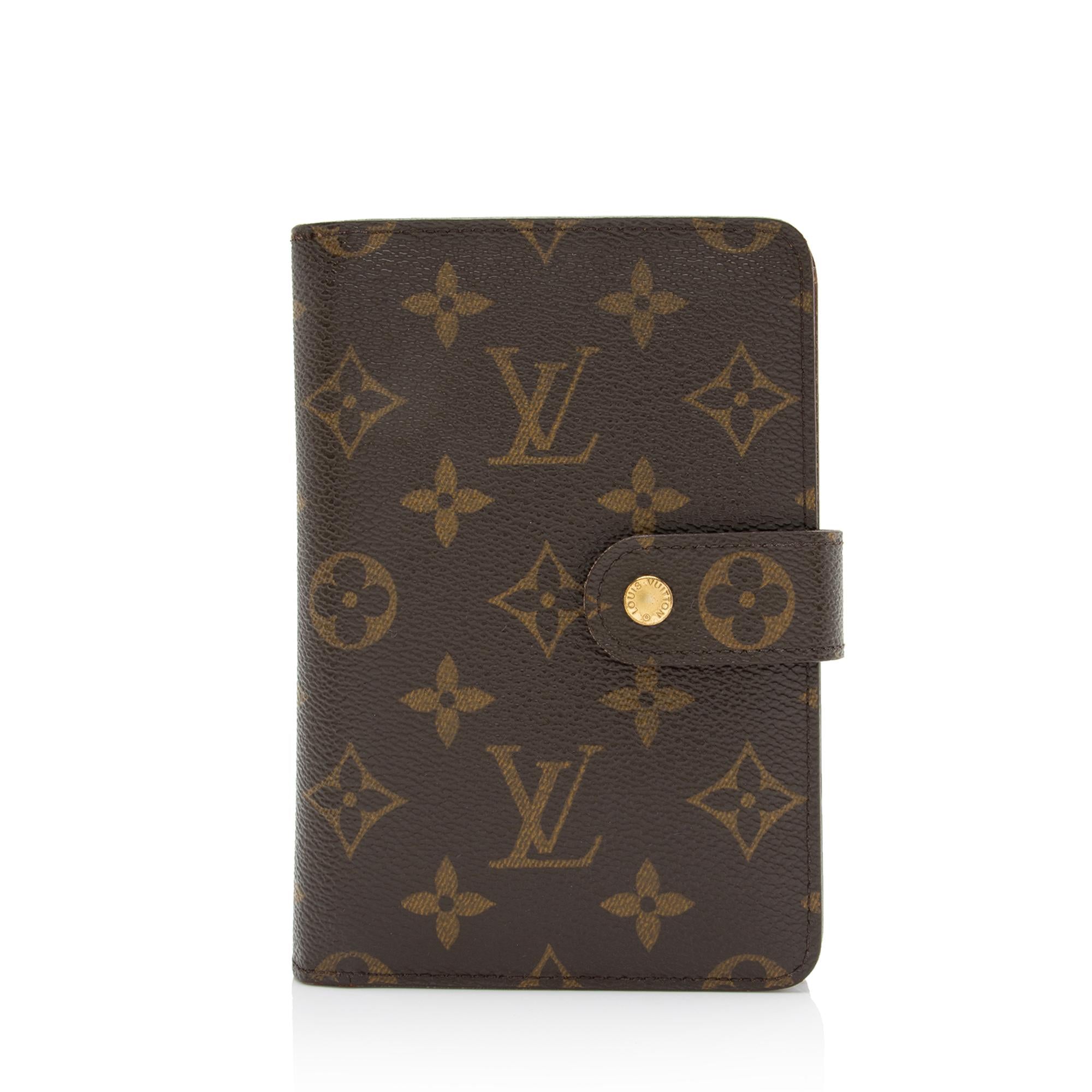 Louis Vuitton Vintage Monogram Canvas Porte Papier Zipper Wallet (SHF-Punscc)