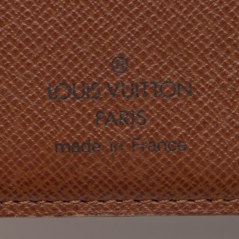 Louis Vuitton Vintage Monogram Canvas Porte Papier Zipper Wallet (SHF-Punscc)