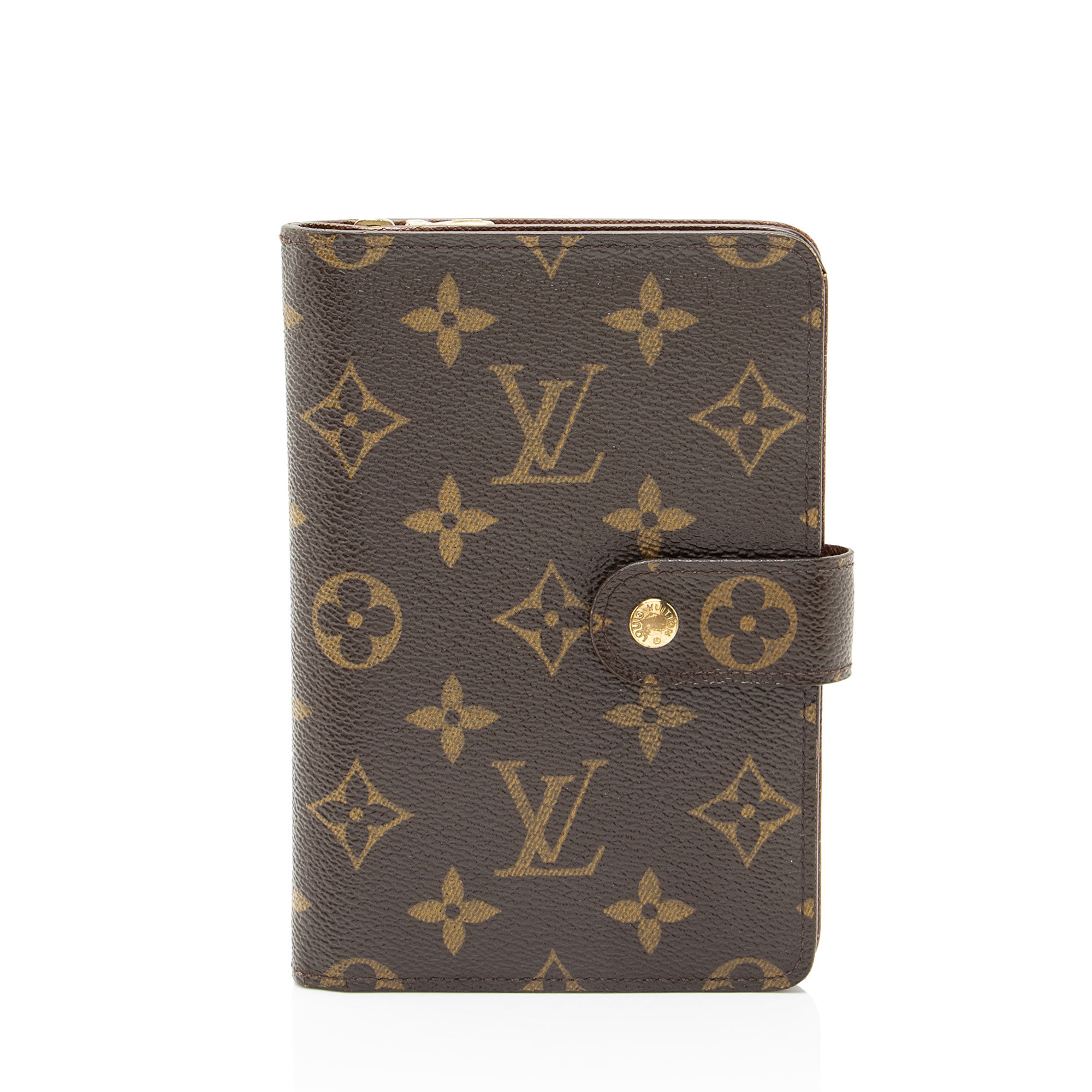 Louis Vuitton Vintage Monogram Canvas Porte Papier Zipper Wallet
