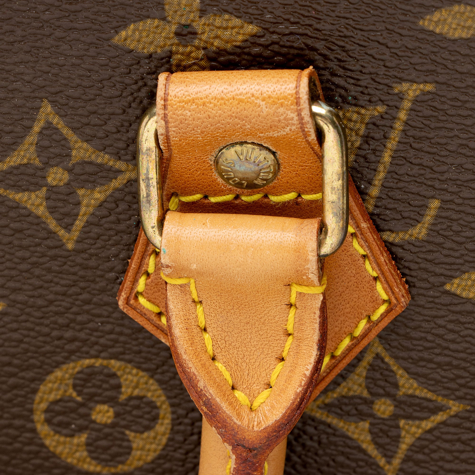 Louis Vuitton Vintage Monogram Canvas Sac Plat Tote