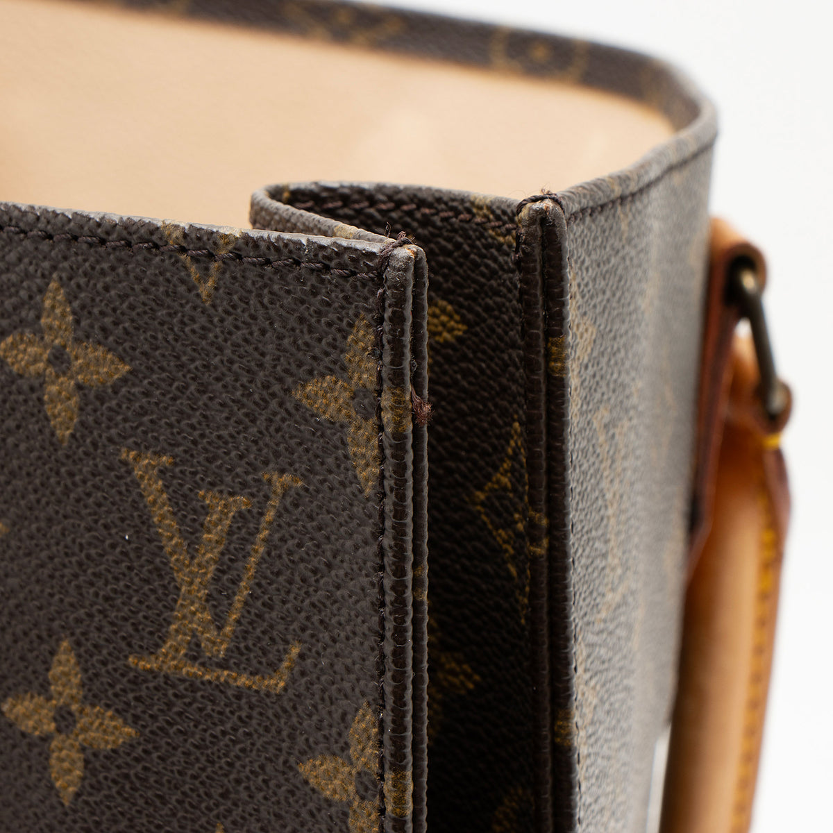 Louis Vuitton Vintage Monogram Canvas Sac Plat Tote
