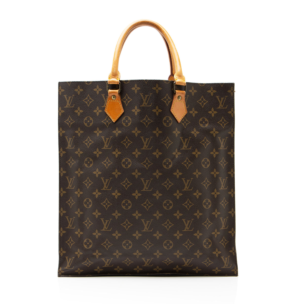 Louis Vuitton Vintage Monogram Canvas Sac Plat Tote
