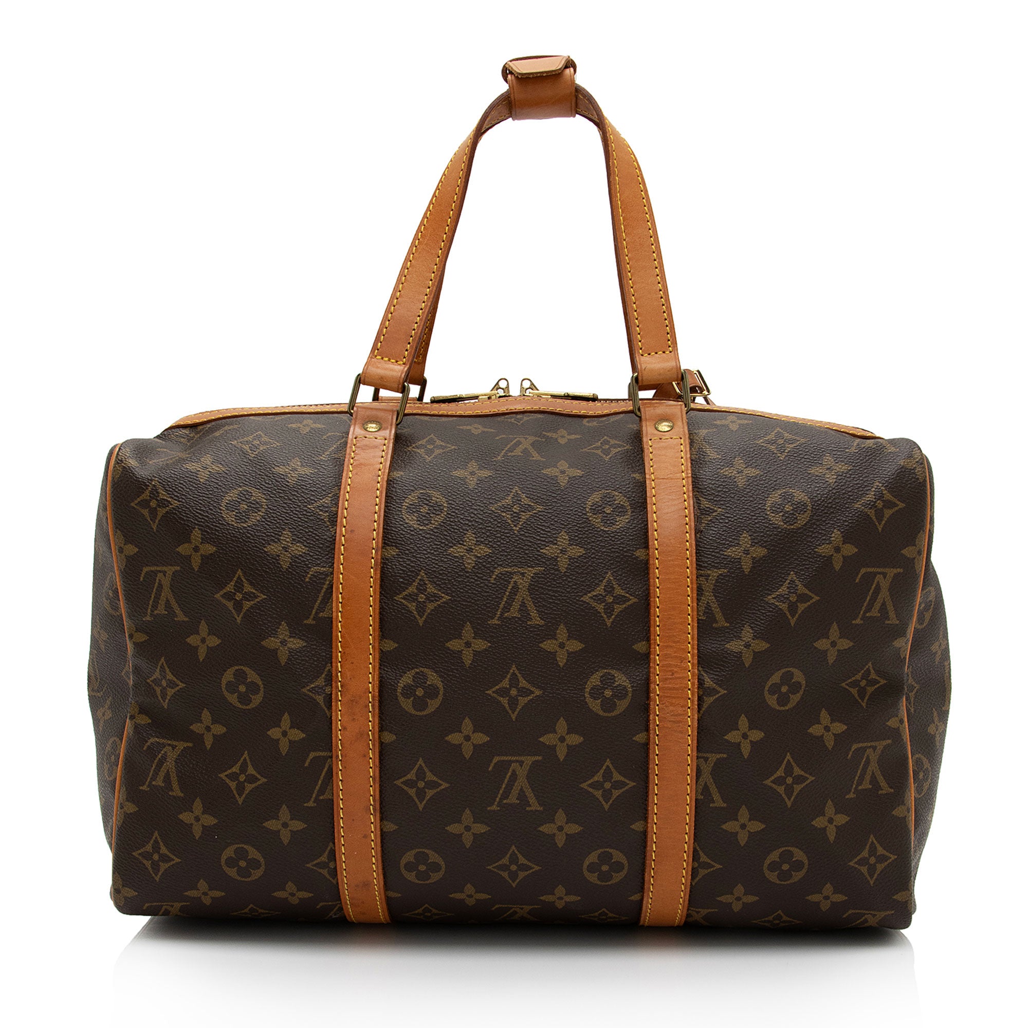 Louis Vuitton Vintage Monogram Canvas Sac Souple 35 Duffle Bag (SHF-z8