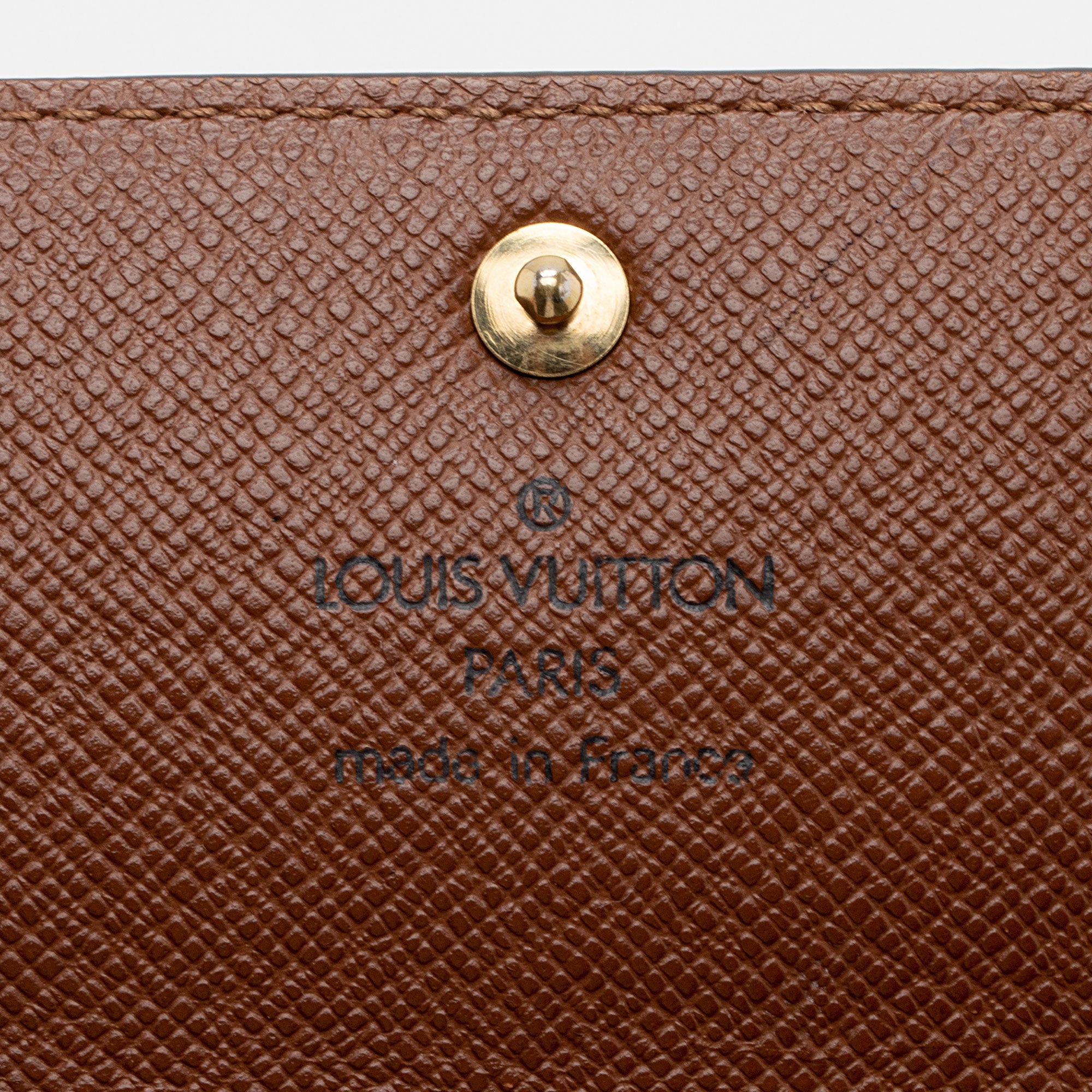 Louis Vuitton Vintage Monogram Canvas Sarah Wallet (SHF-NDngCm)