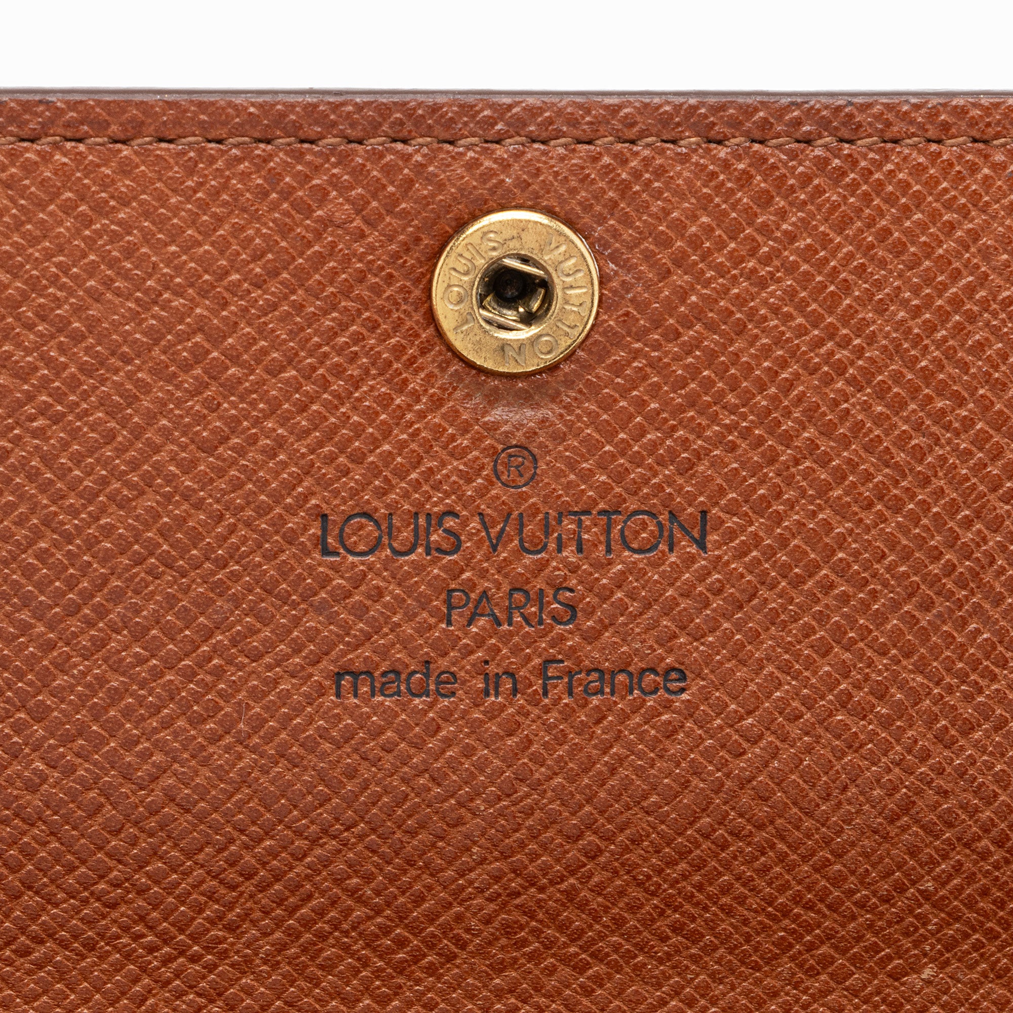 Louis Vuitton Vintage Monogram Canvas Sarah Wallet (SHF-rQIfAR)