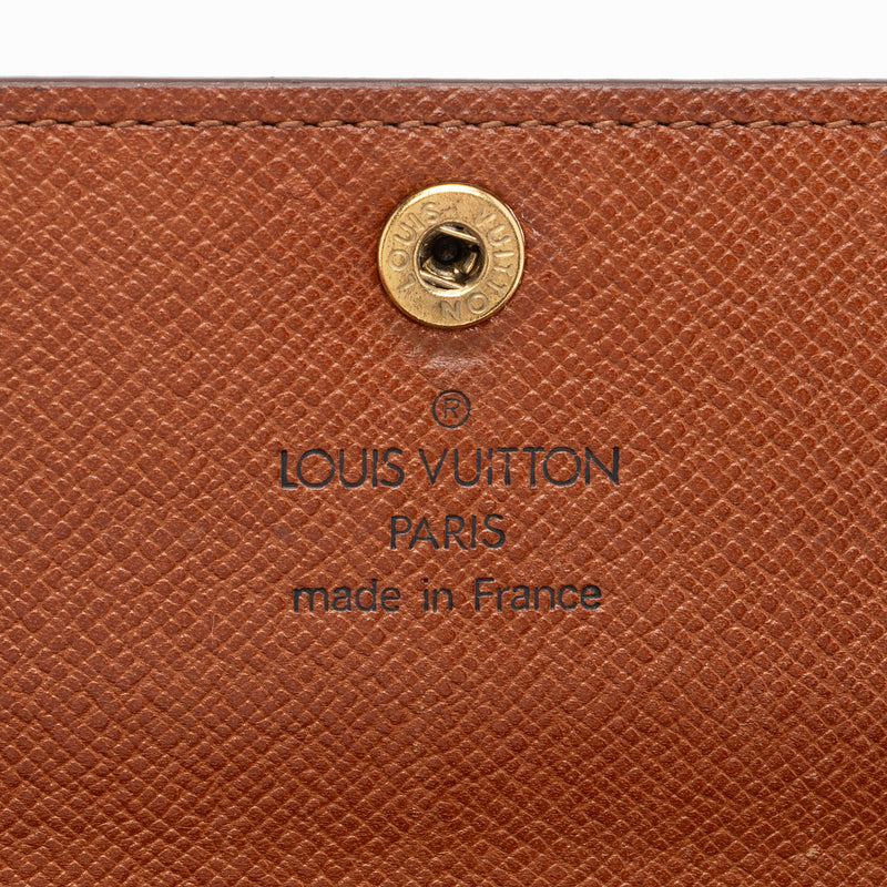 Louis Vuitton Vintage Monogram Canvas Sarah Wallet (SHF-rQIfAR)