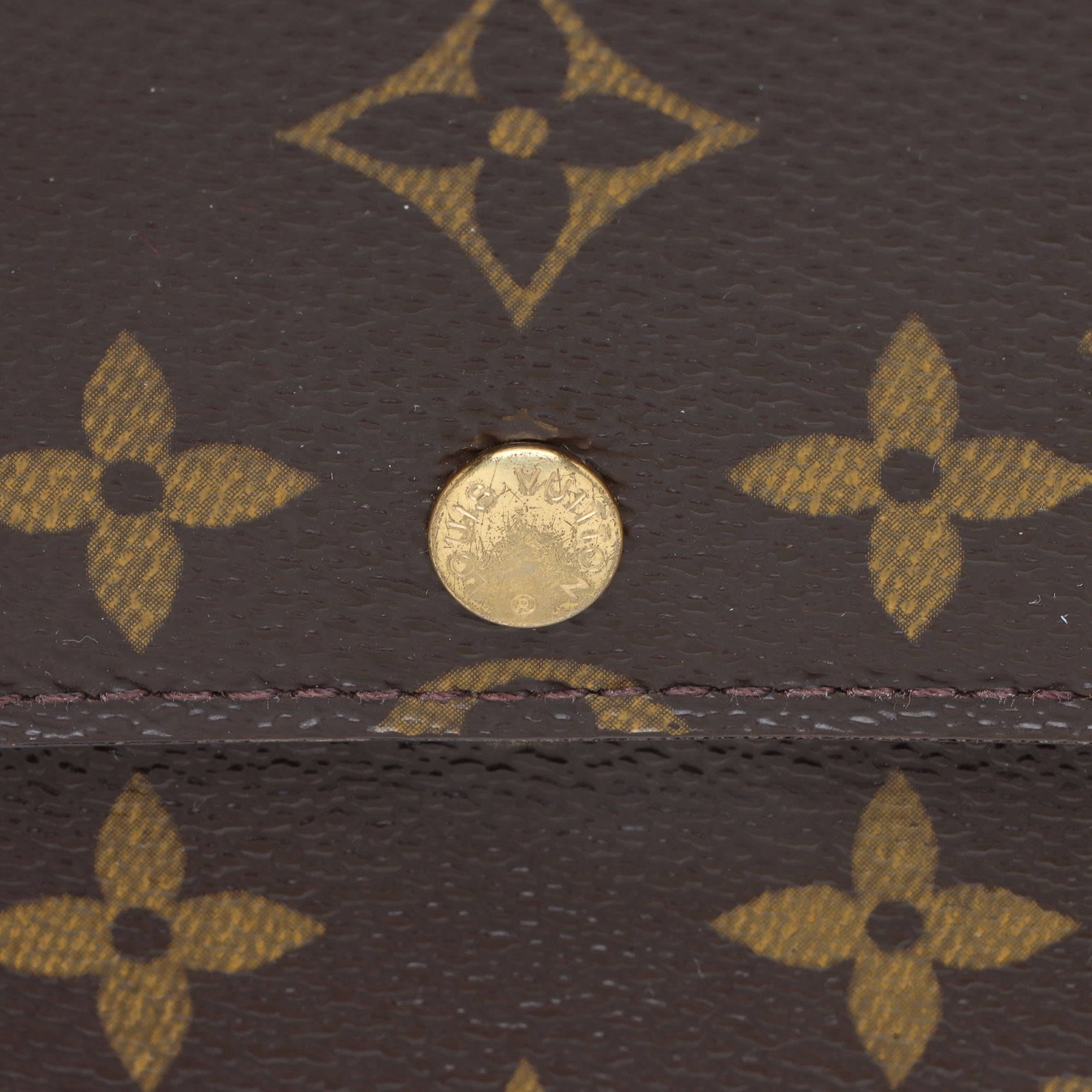 Louis Vuitton Vintage Monogram Canvas Sarah Wallet