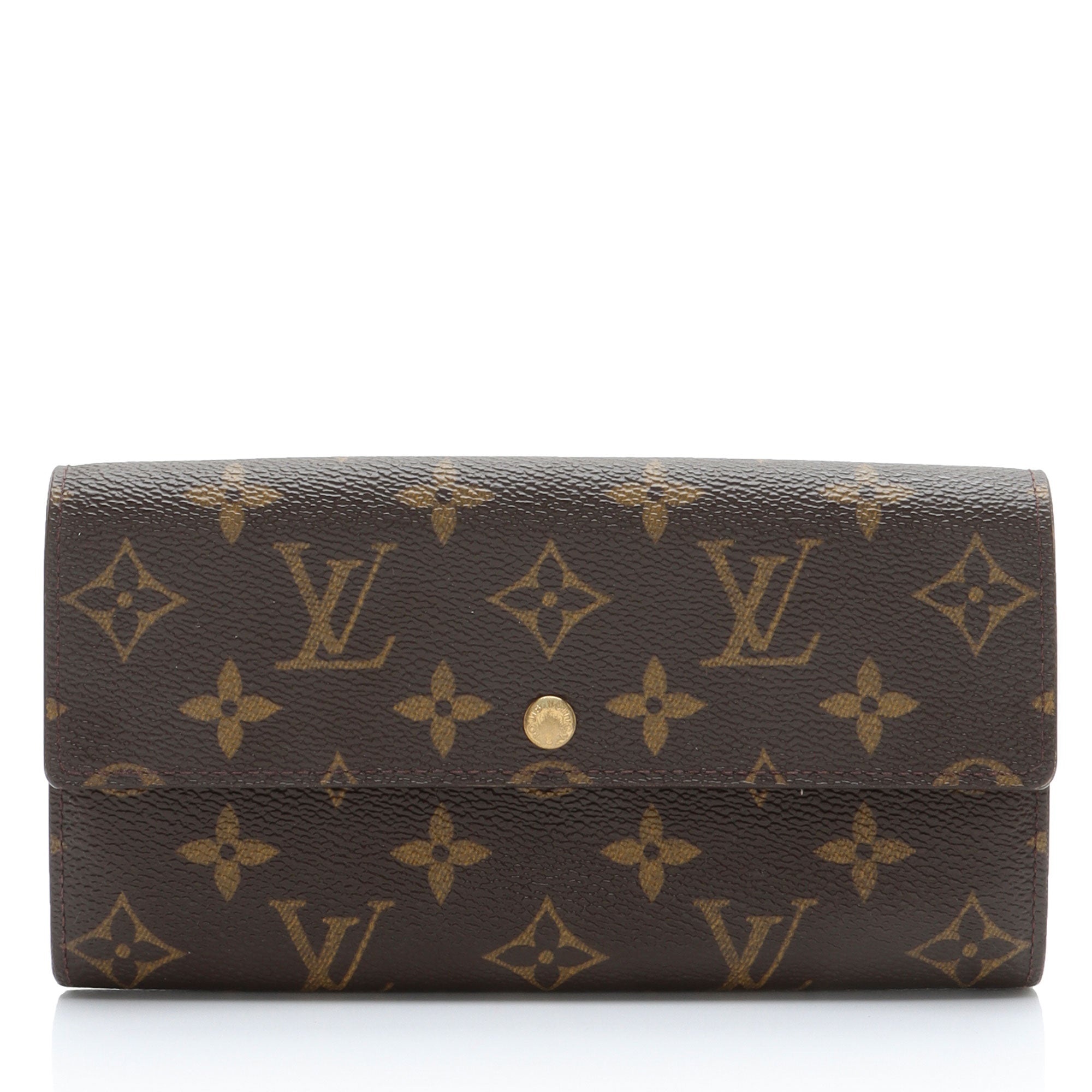 Louis Vuitton Vintage Monogram Canvas Sarah Wallet