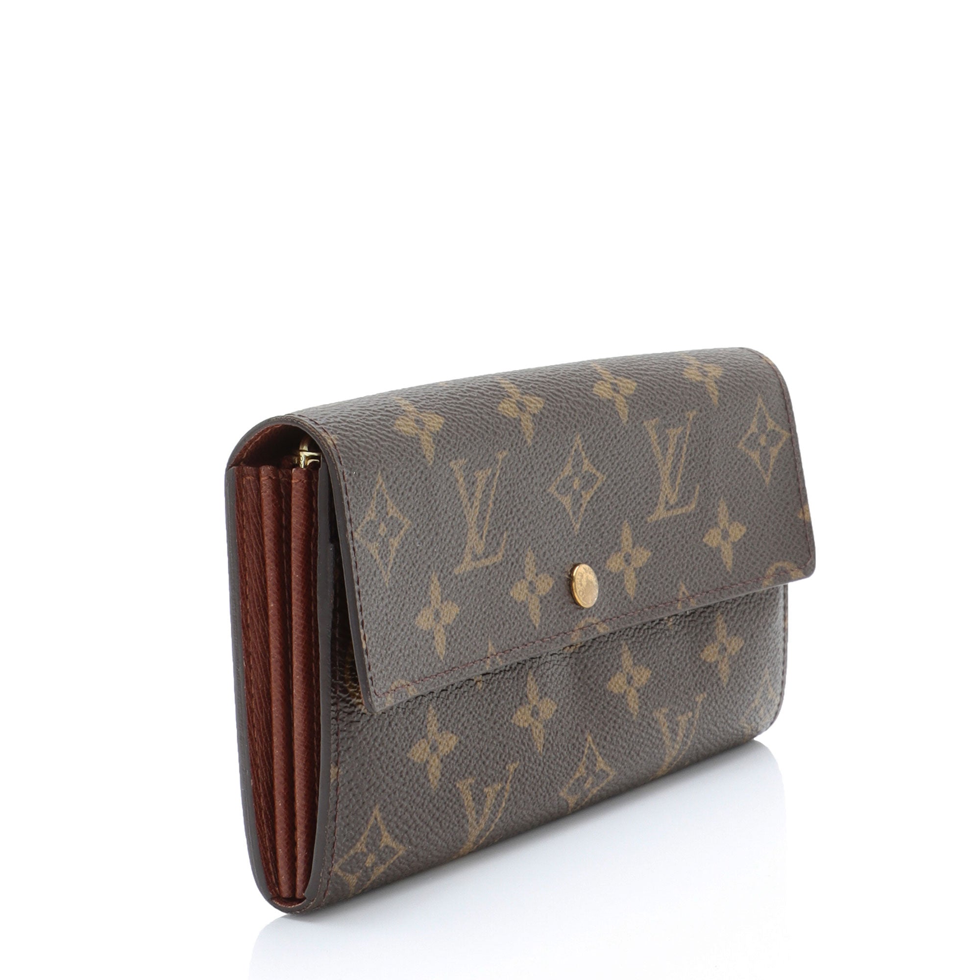 Louis Vuitton Vintage Monogram Canvas Sarah Wallet