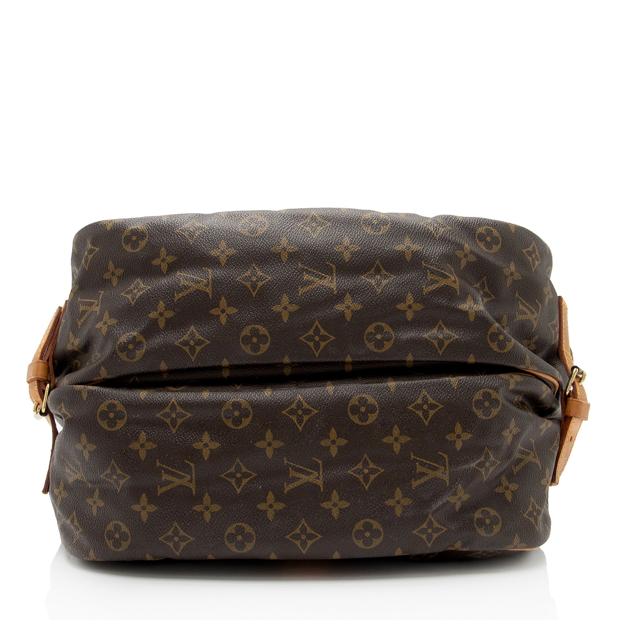 Louis Vuitton Vintage Monogram Canvas Saumur 35 Messenger Bag (SHF-Tk3PjK)