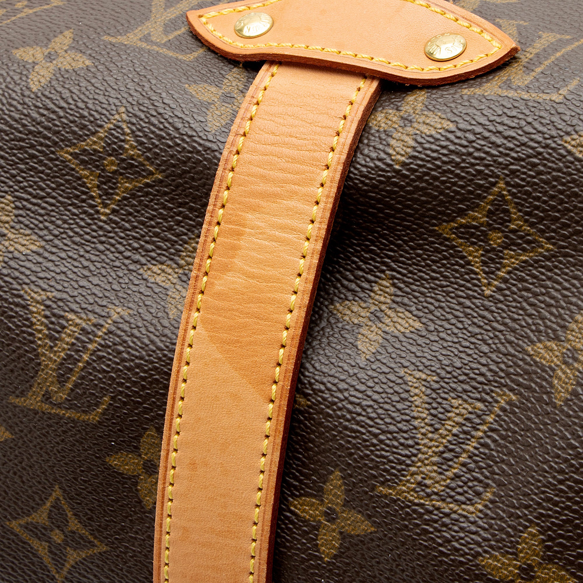 Louis Vuitton Vintage Monogram Canvas Saumur 35 Messenger