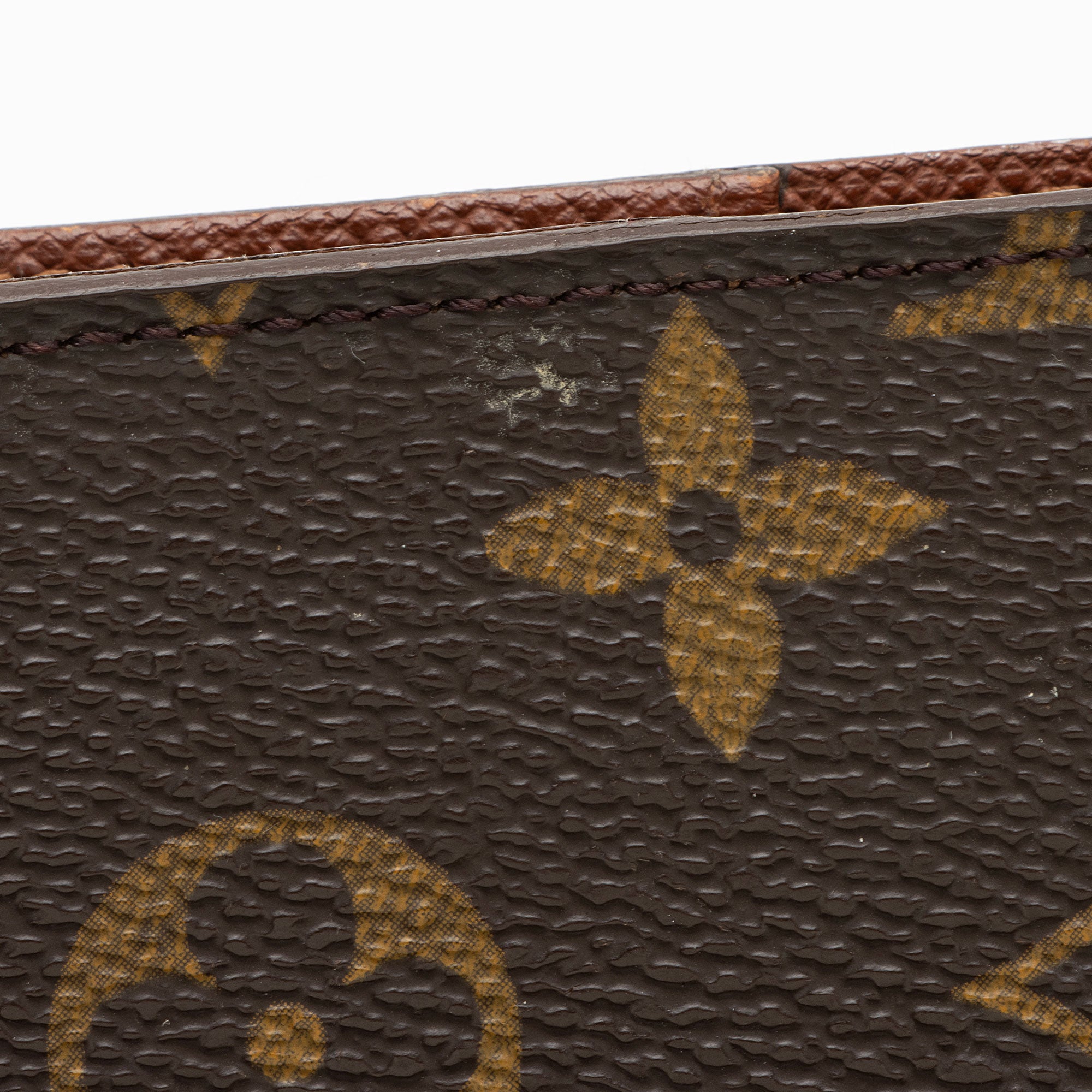 Louis Vuitton Vintage Monogram Canvas Small Ring Agenda Cover