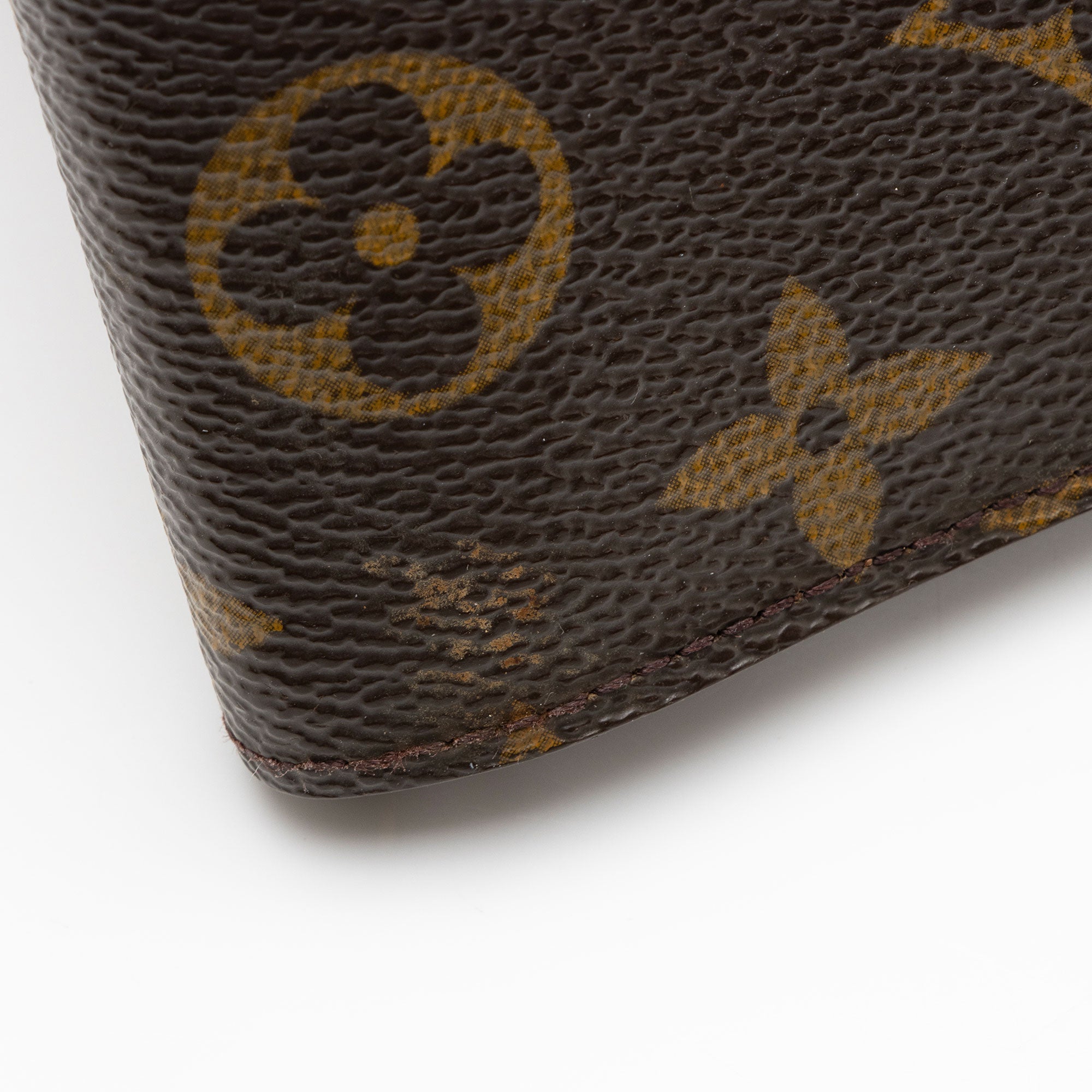 Louis Vuitton Vintage Monogram Canvas Small Ring Agenda Cover