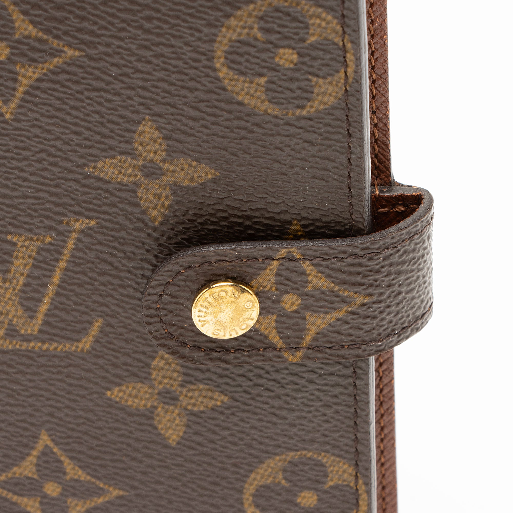 Louis Vuitton Vintage Monogram Canvas Small Ring Agenda Cover