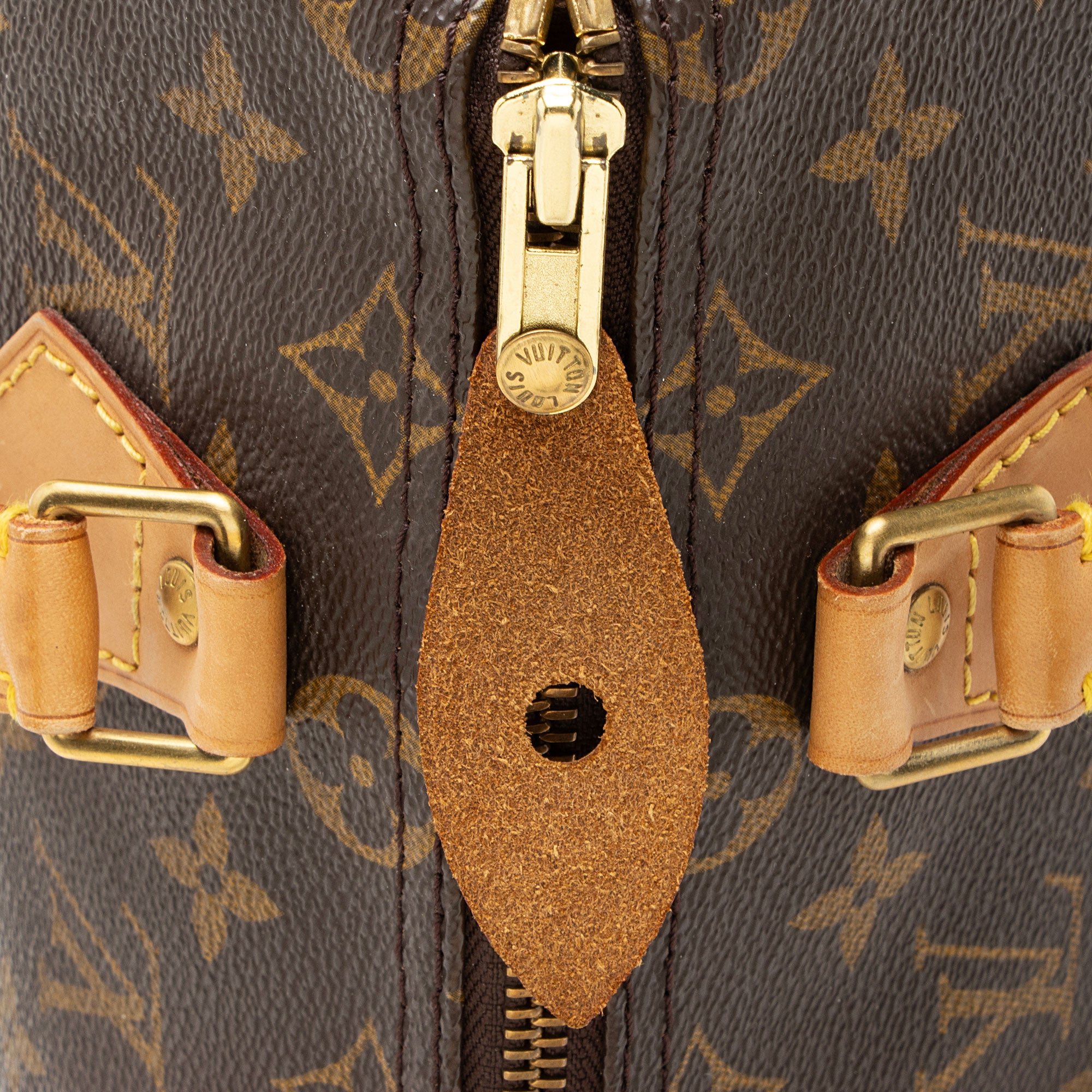 Louis Vuitton Vintage Monogram Canvas Speedy 25 Satchel