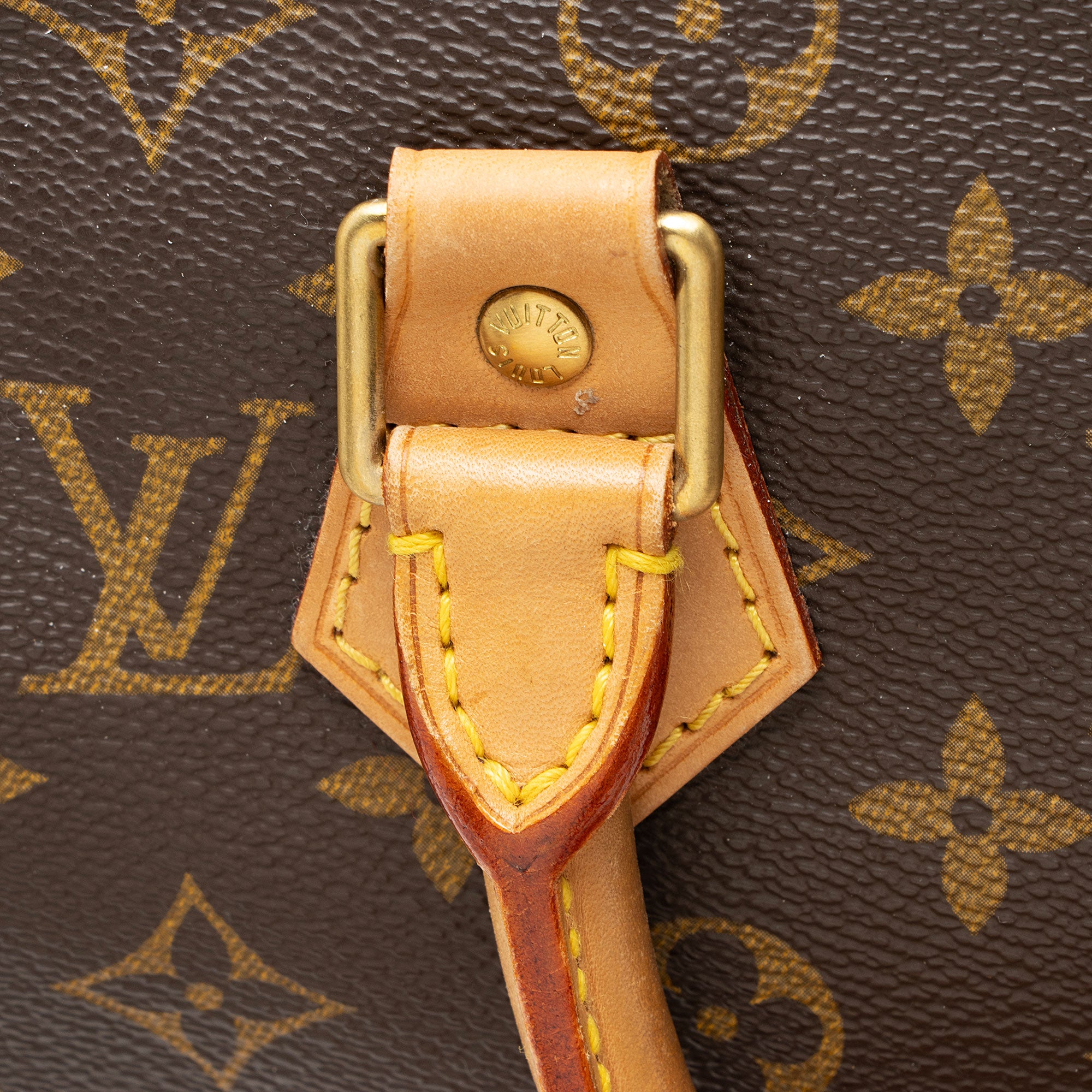 Louis Vuitton Vintage Monogram Canvas Speedy 25 Satchel