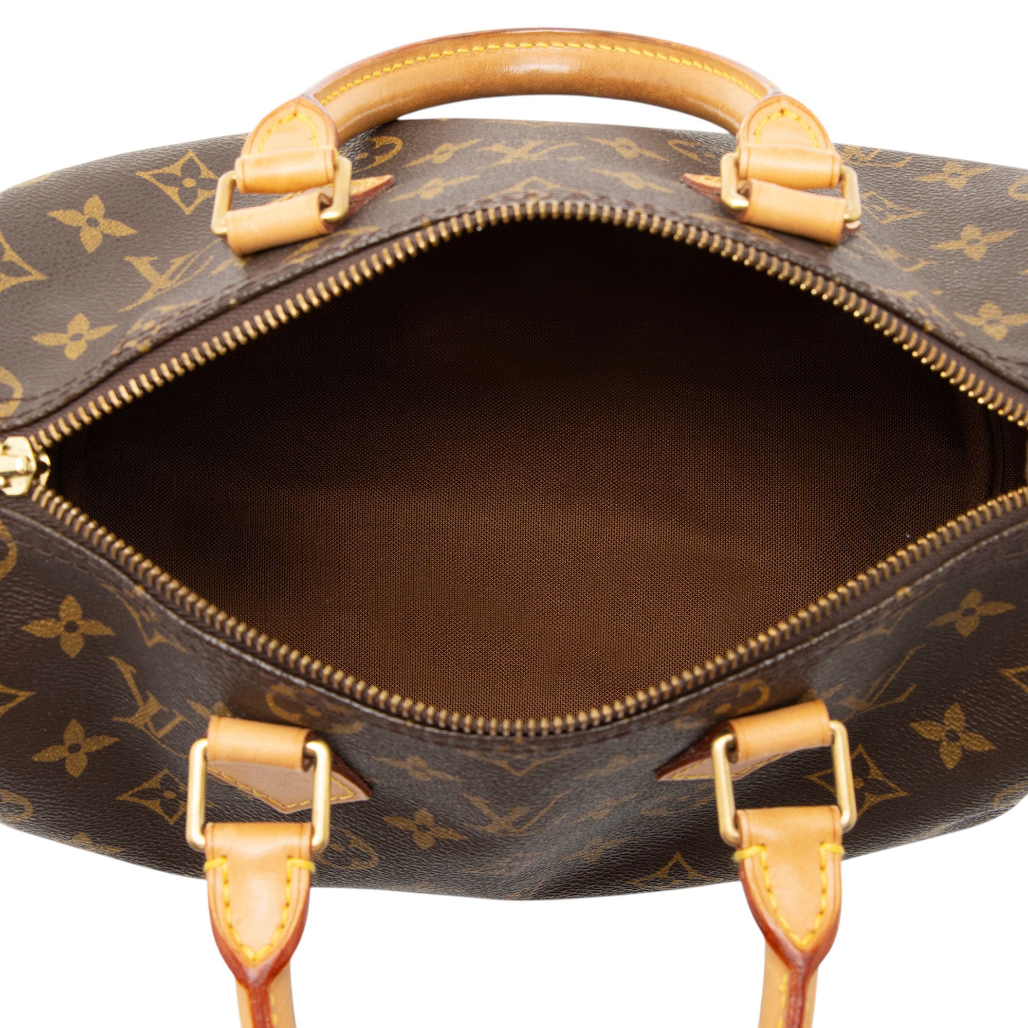 Louis Vuitton Vintage Monogram Canvas Speedy 25 Satchel