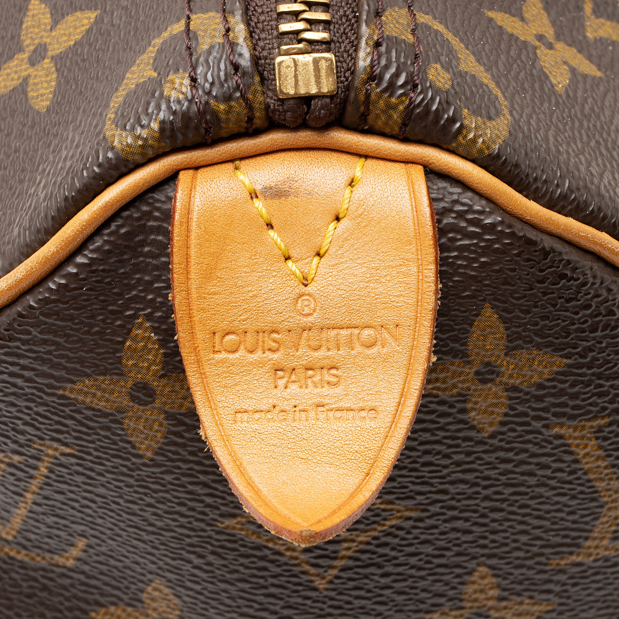 Louis Vuitton Vintage Monogram Canvas Speedy 25 Satchel