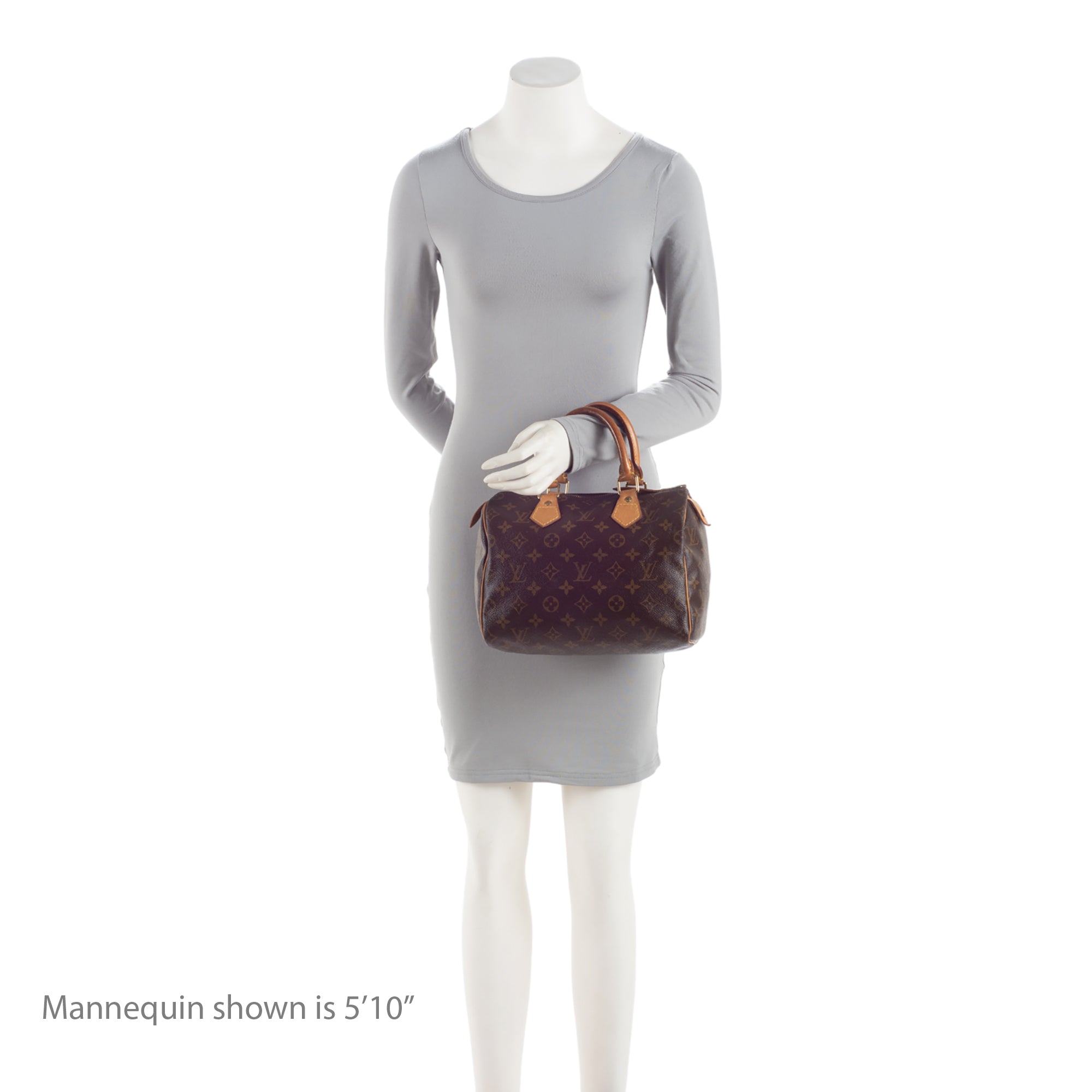 Louis Vuitton Vintage Monogram Canvas Speedy 25 Satchel