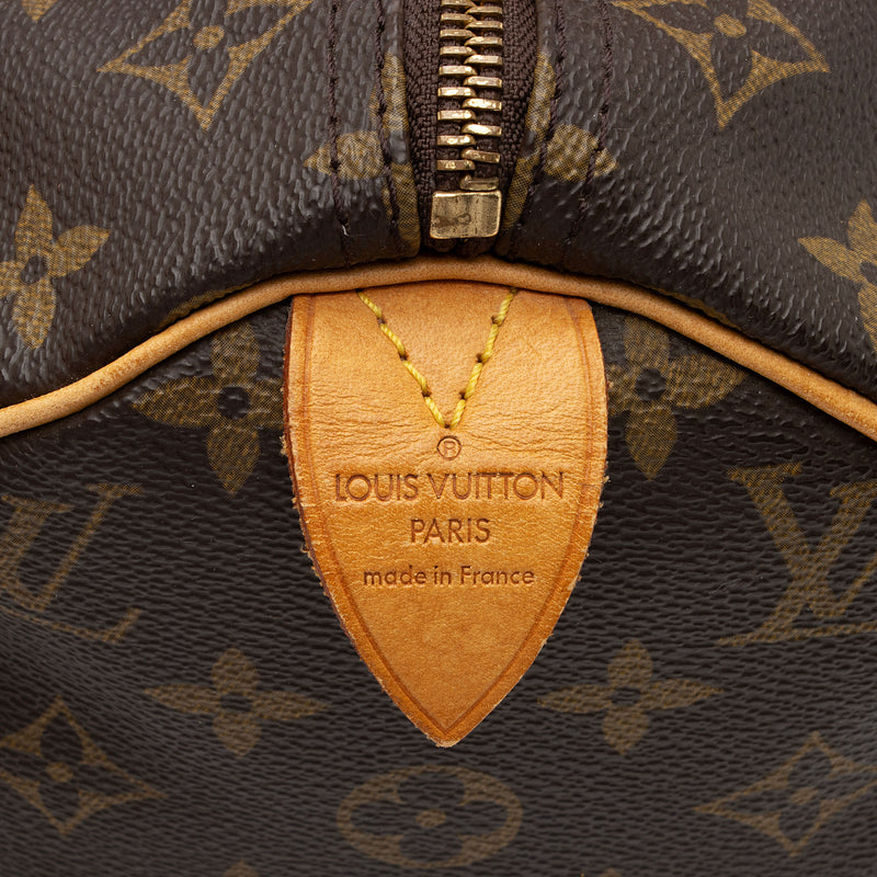 Vintage Authentic Louis Vuitton Speedy 30 Monogram Bag Made in 