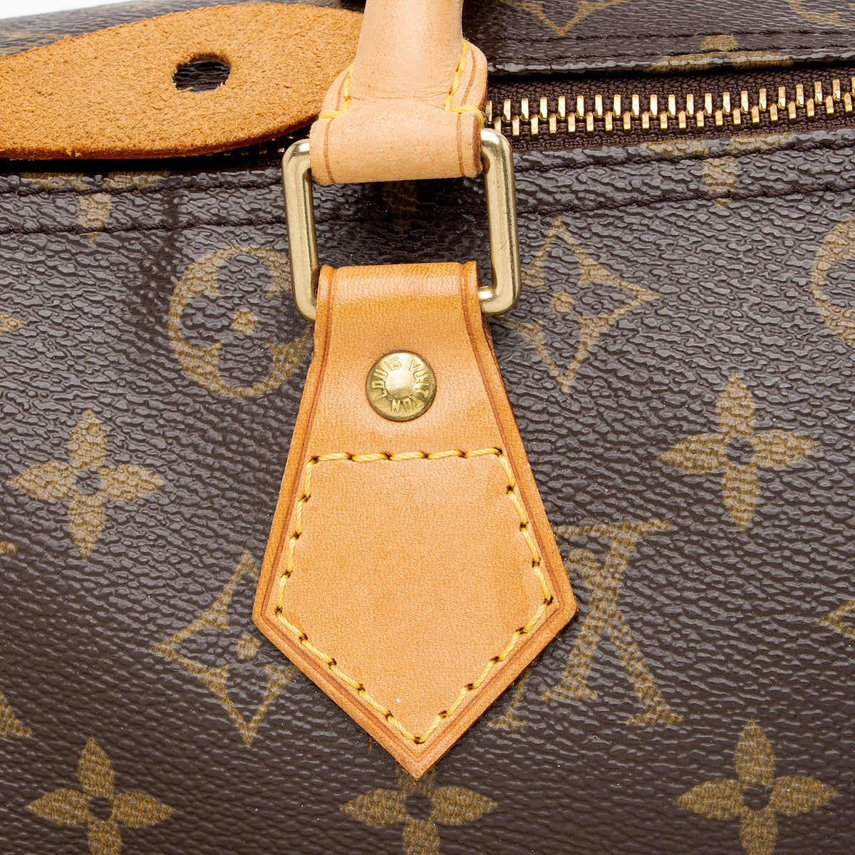 Louis Vuitton Vintage Monogram Canvas Speedy 30 Satchel