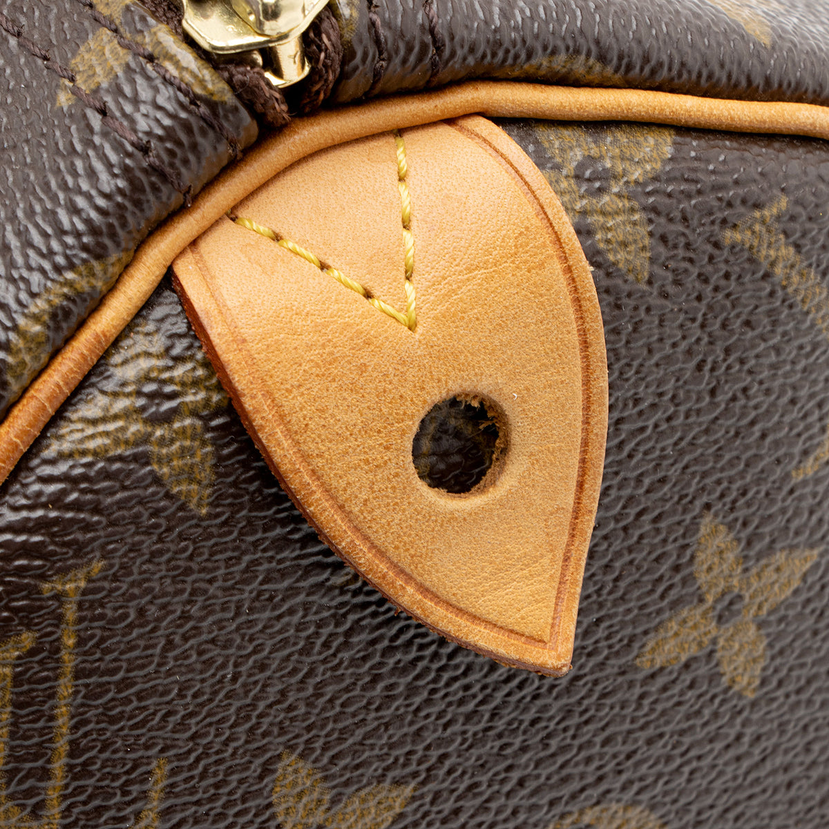 Louis Vuitton Vintage Monogram Canvas Speedy 30 Satchel