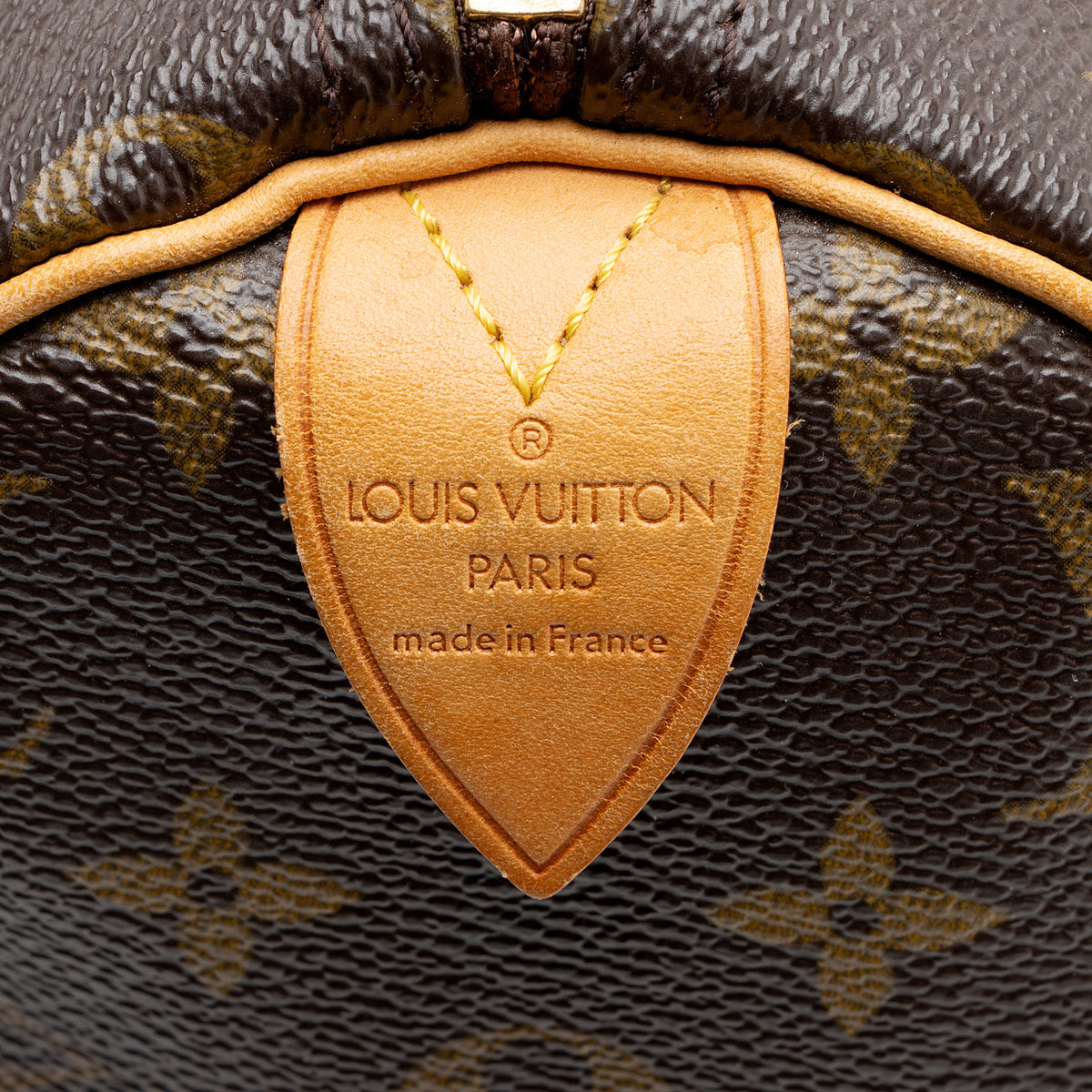 Louis Vuitton Vintage Monogram Canvas Speedy 30 Satchel