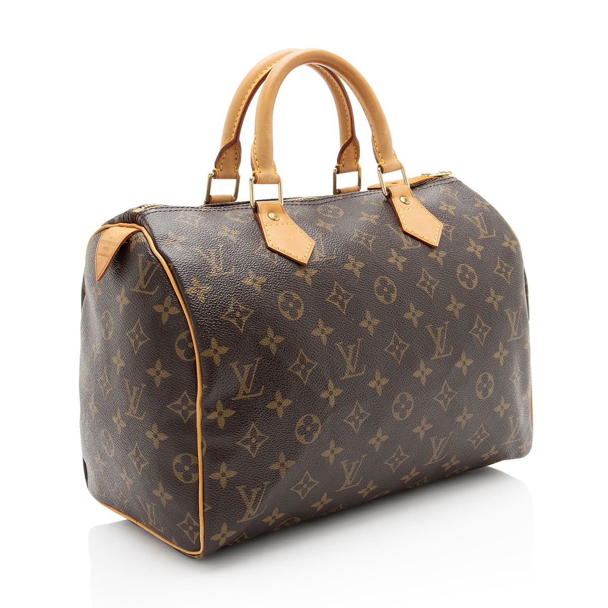 Louis Vuitton Vintage Monogram Canvas Speedy 30 Satchel