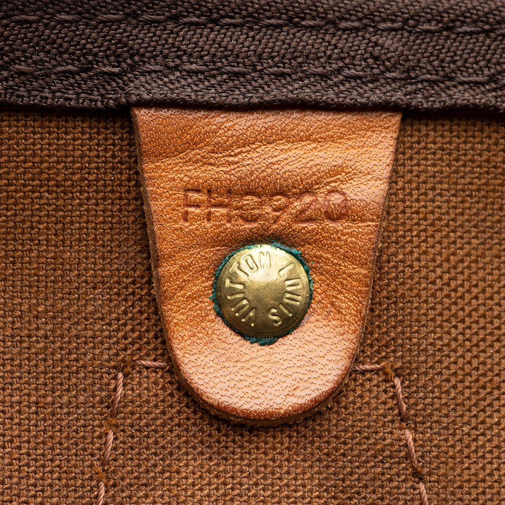 Louis Vuitton Vintage Monogram Canvas Speedy 35 Satchel - FINAL SALE (SHF-19637)