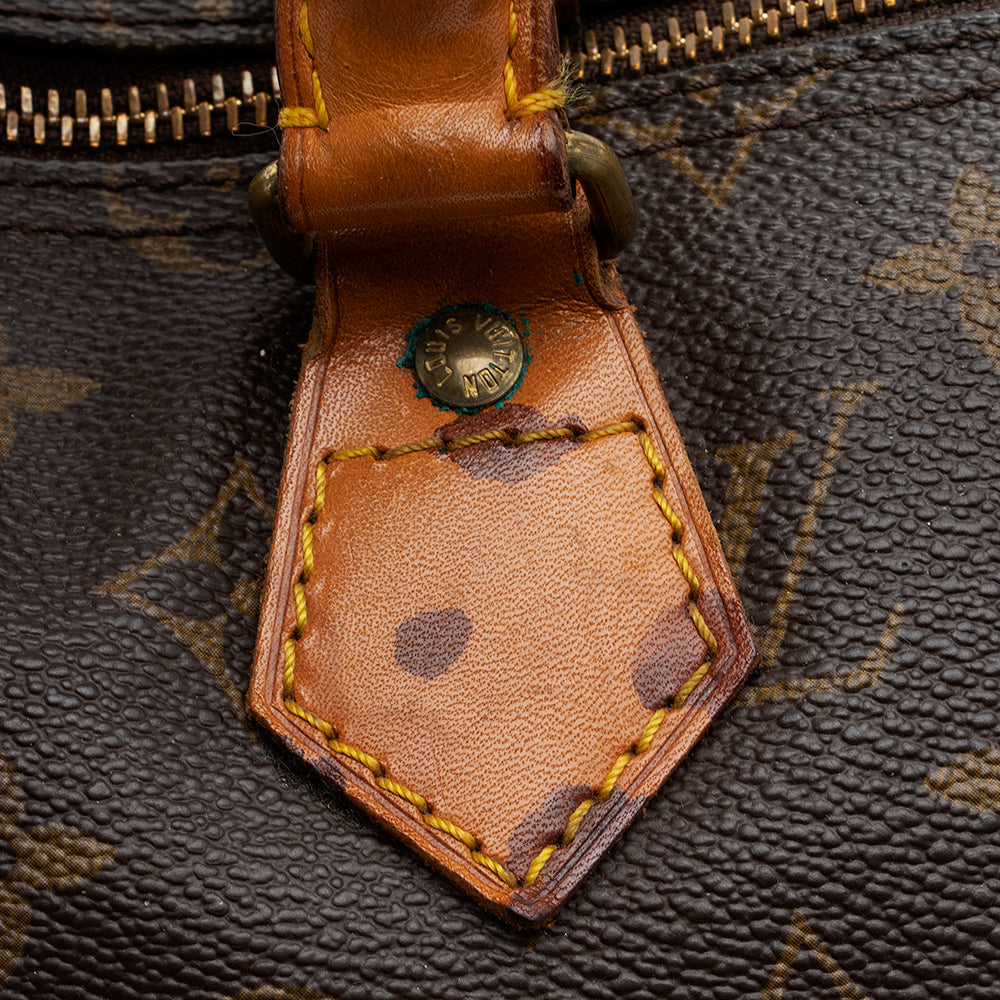 Louis Vuitton Vintage Monogram Canvas Speedy 35 Satchel - FINAL SALE (SHF-19637)