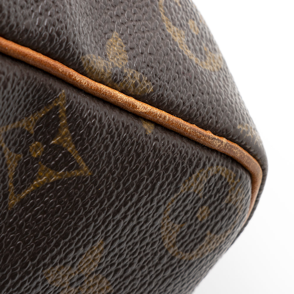 Louis Vuitton Vintage Monogram Canvas Speedy 35 Satchel - FINAL SALE (SHF-19637)
