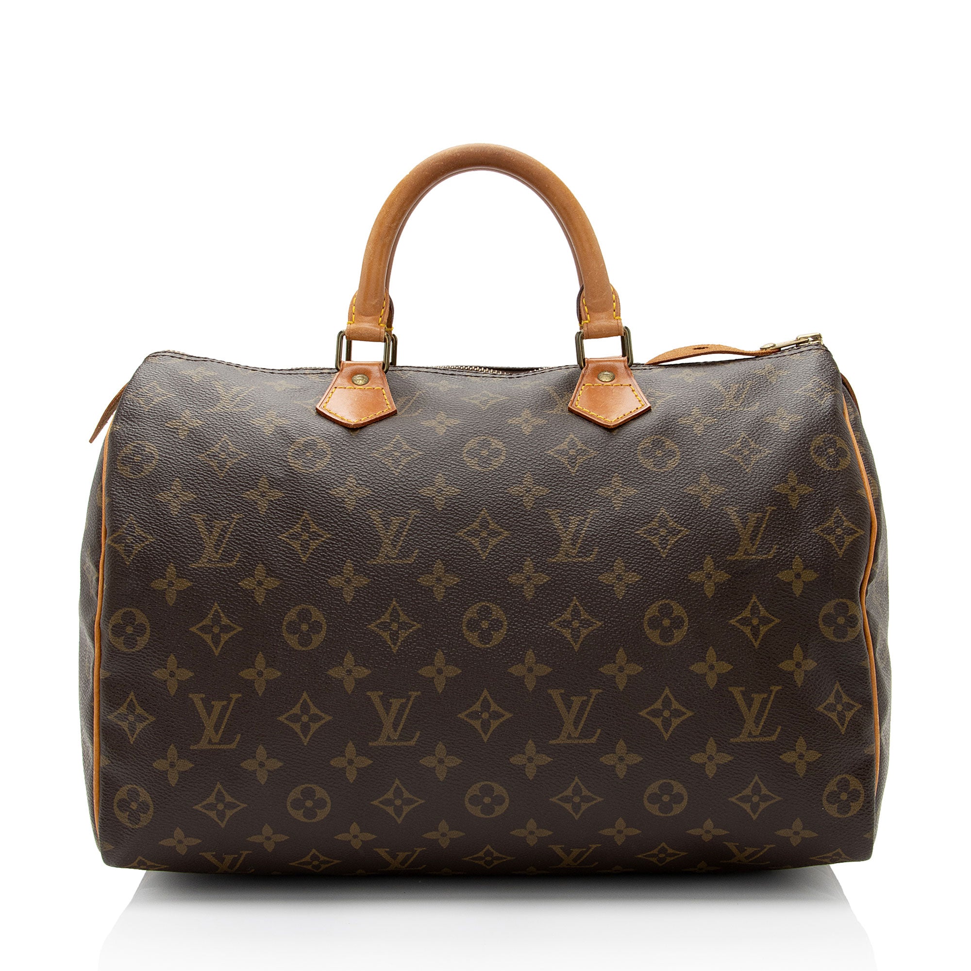 Louis Vuitton Vintage Monogram Canvas Speedy 35 Satchel (SHF-iS1dlK)