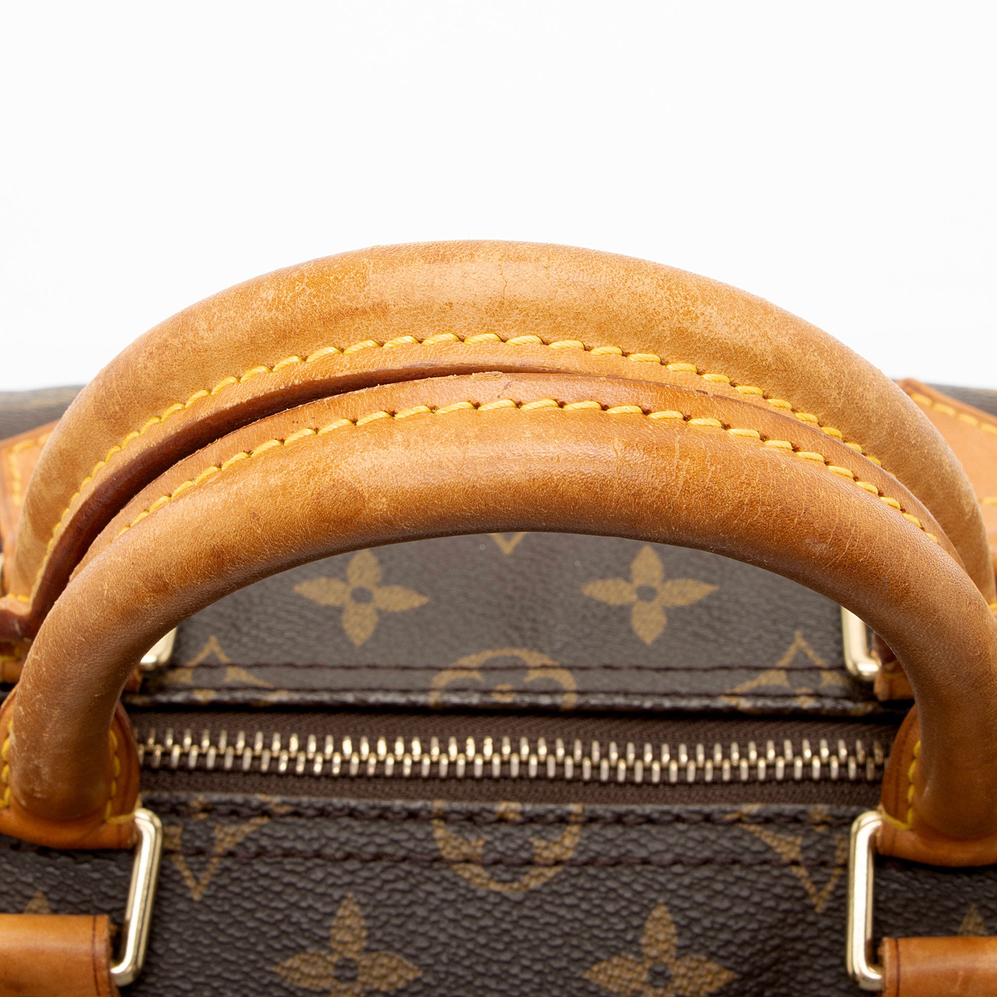 Louis Vuitton Vintage Monogram Canvas Speedy 35 Satchel