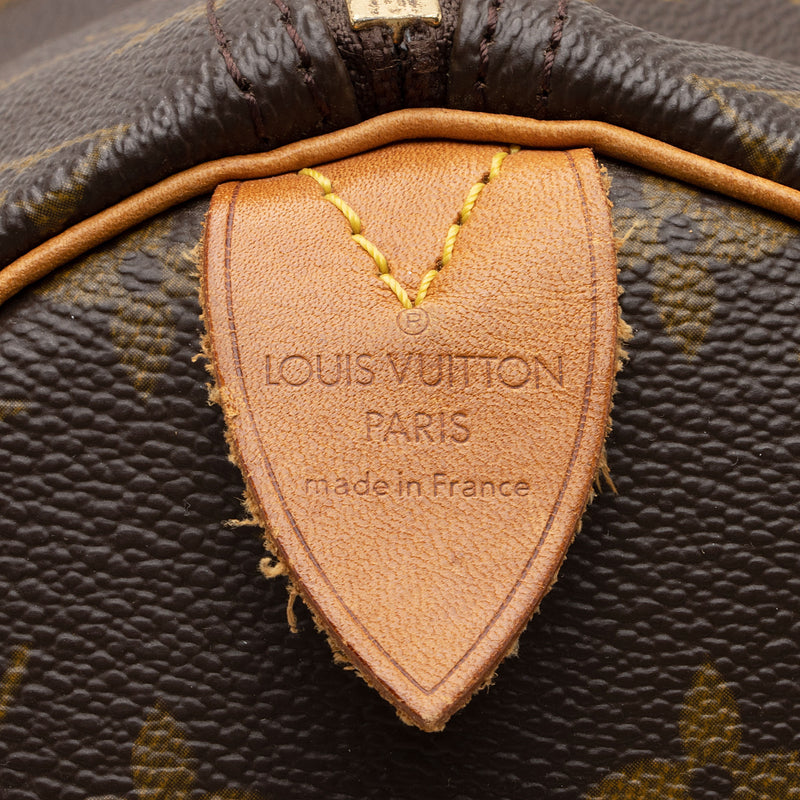 Louis Vuitton Vintage Monogram Canvas Speedy 40 Satchel (SHF-uE7Gjr) –  LuxeDH